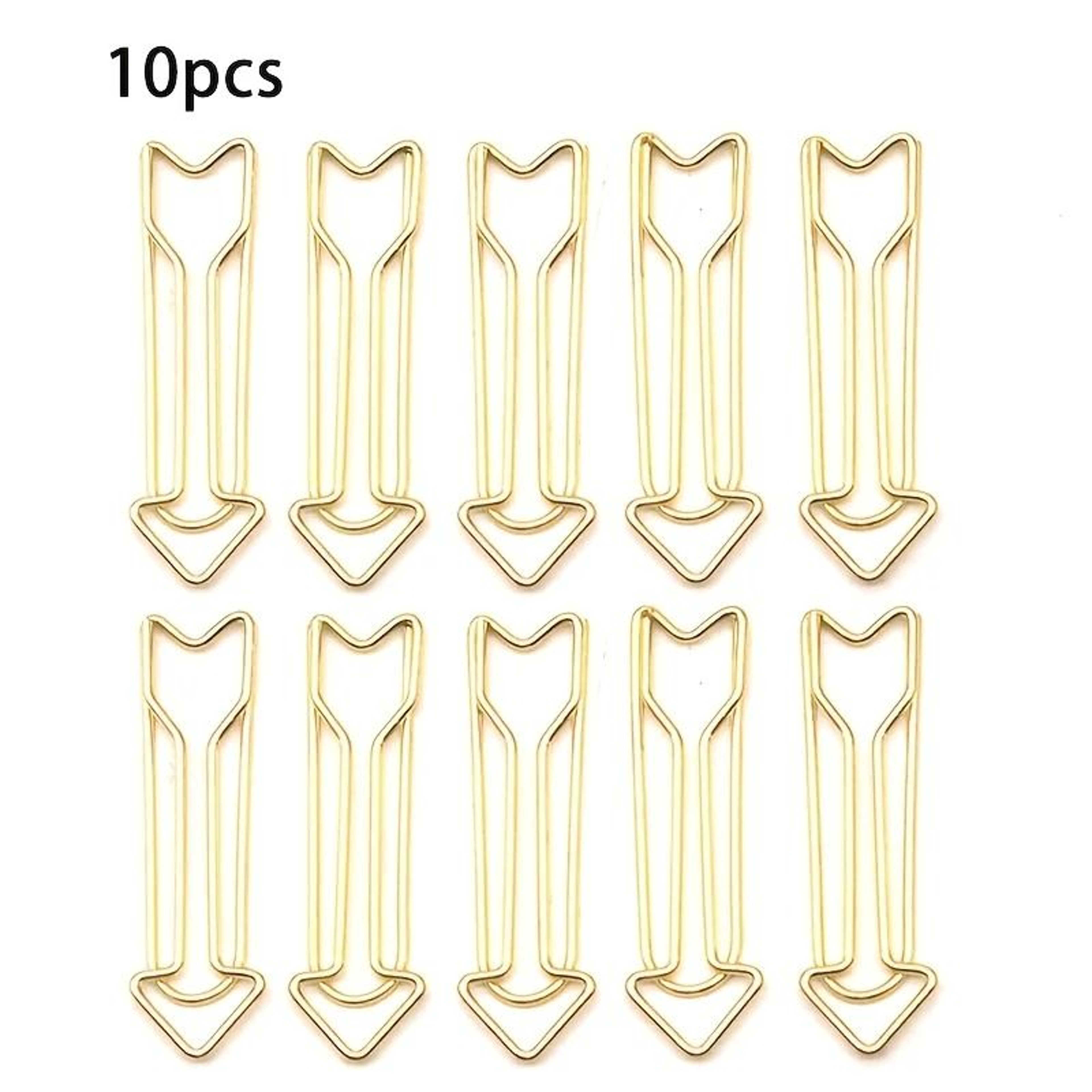 Professional ArrowShaped Metal Paper Clips For Office Organization 7