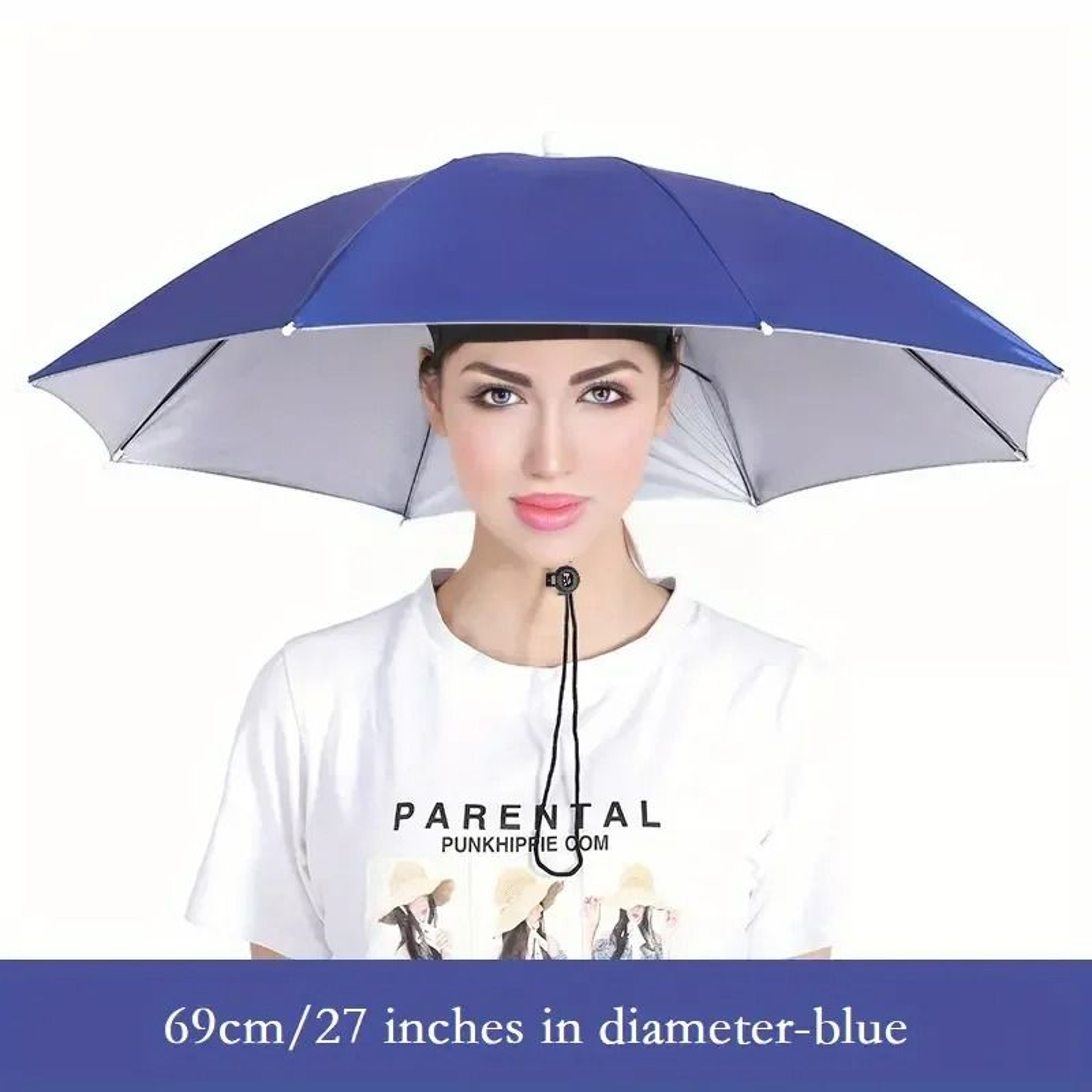 IndustrialStandard HandsFree Wearable Sunscreen Umbrella Hat 0