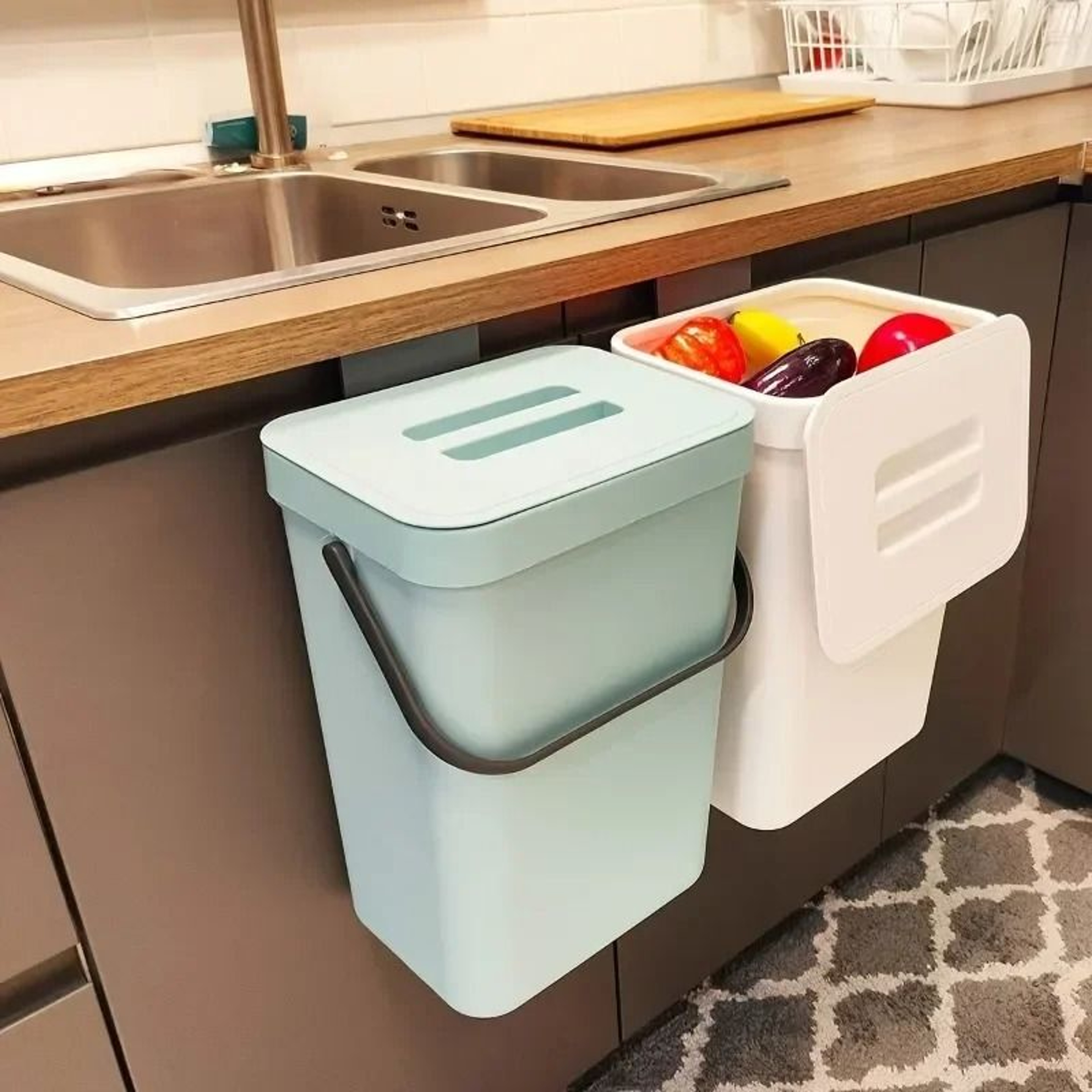 Kitchen Waste Bin And Small Compost Bin 0