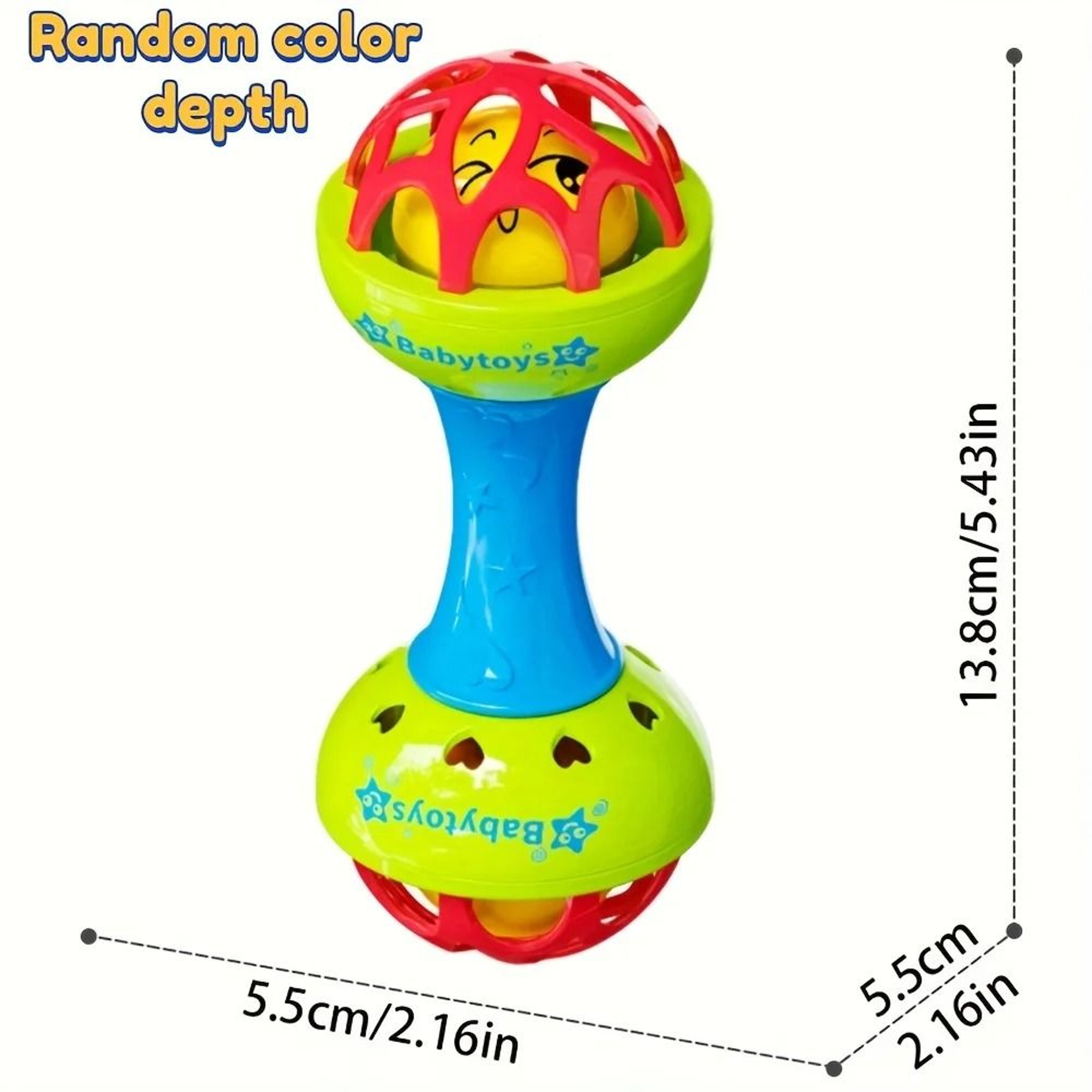Drum Bell And Ball Rattle Toy Set 7