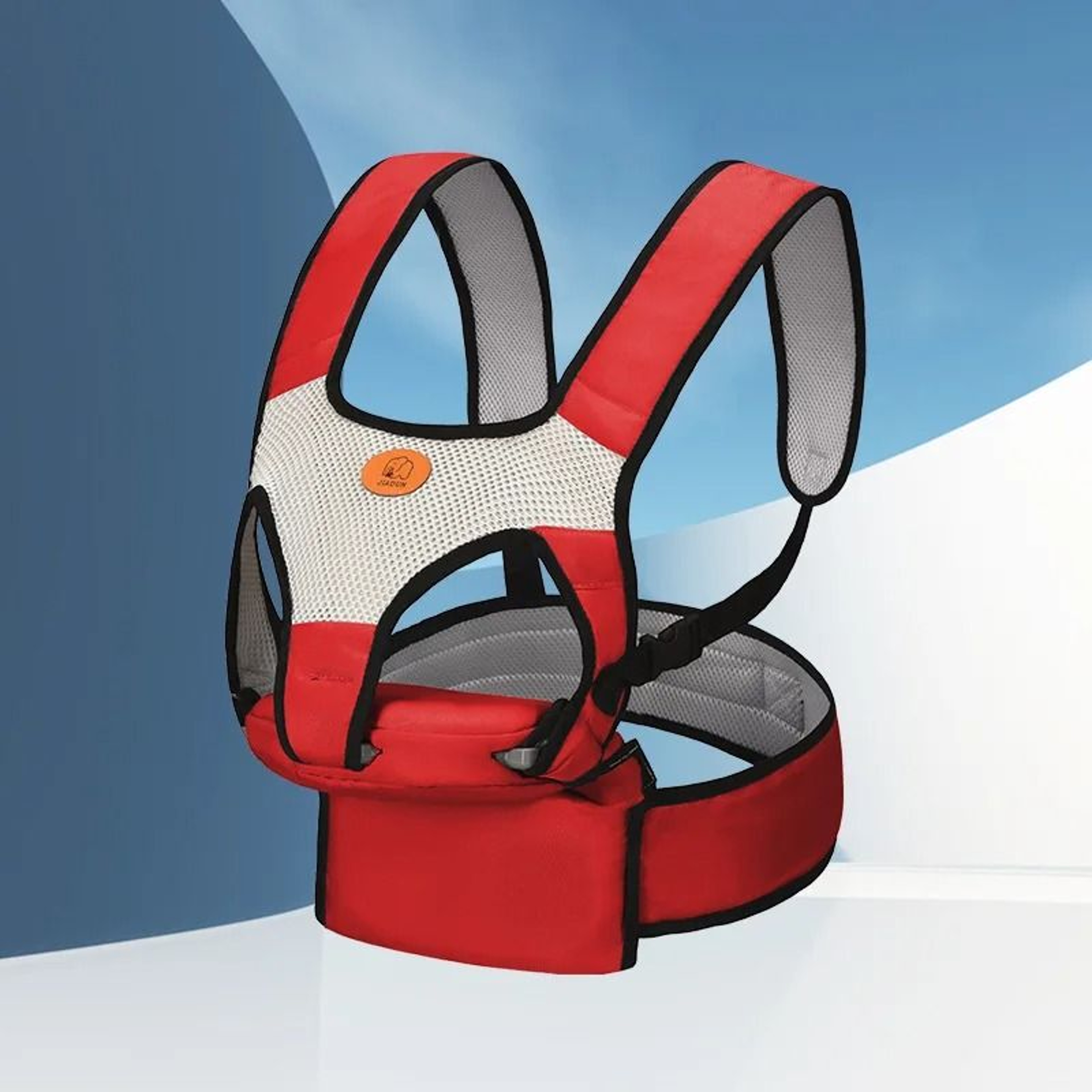 Ergonomic Kangaroo Baby Carrier And Waist Stool 7