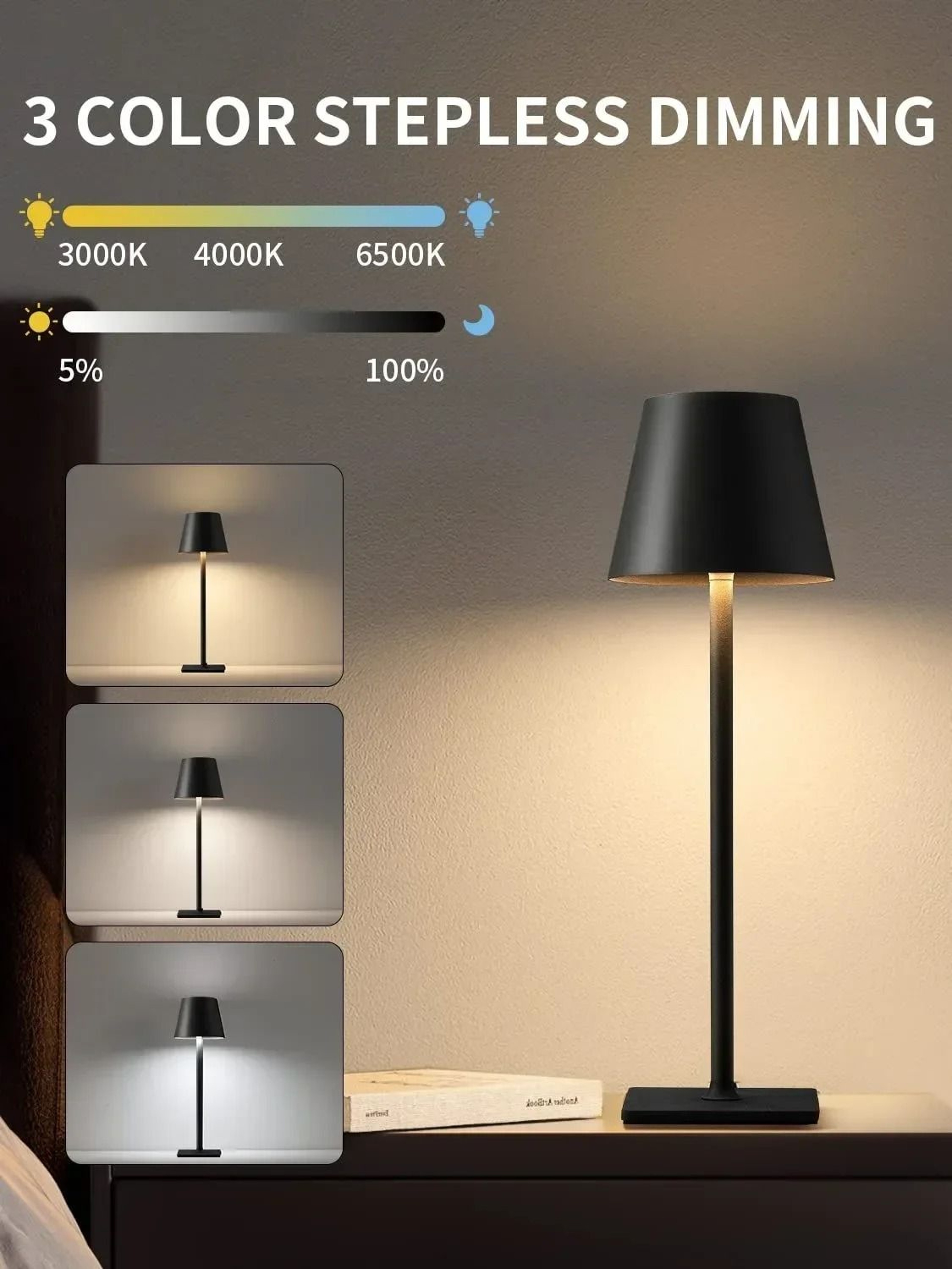 Rechargeable Creative LED Decorative Table Lamp 2