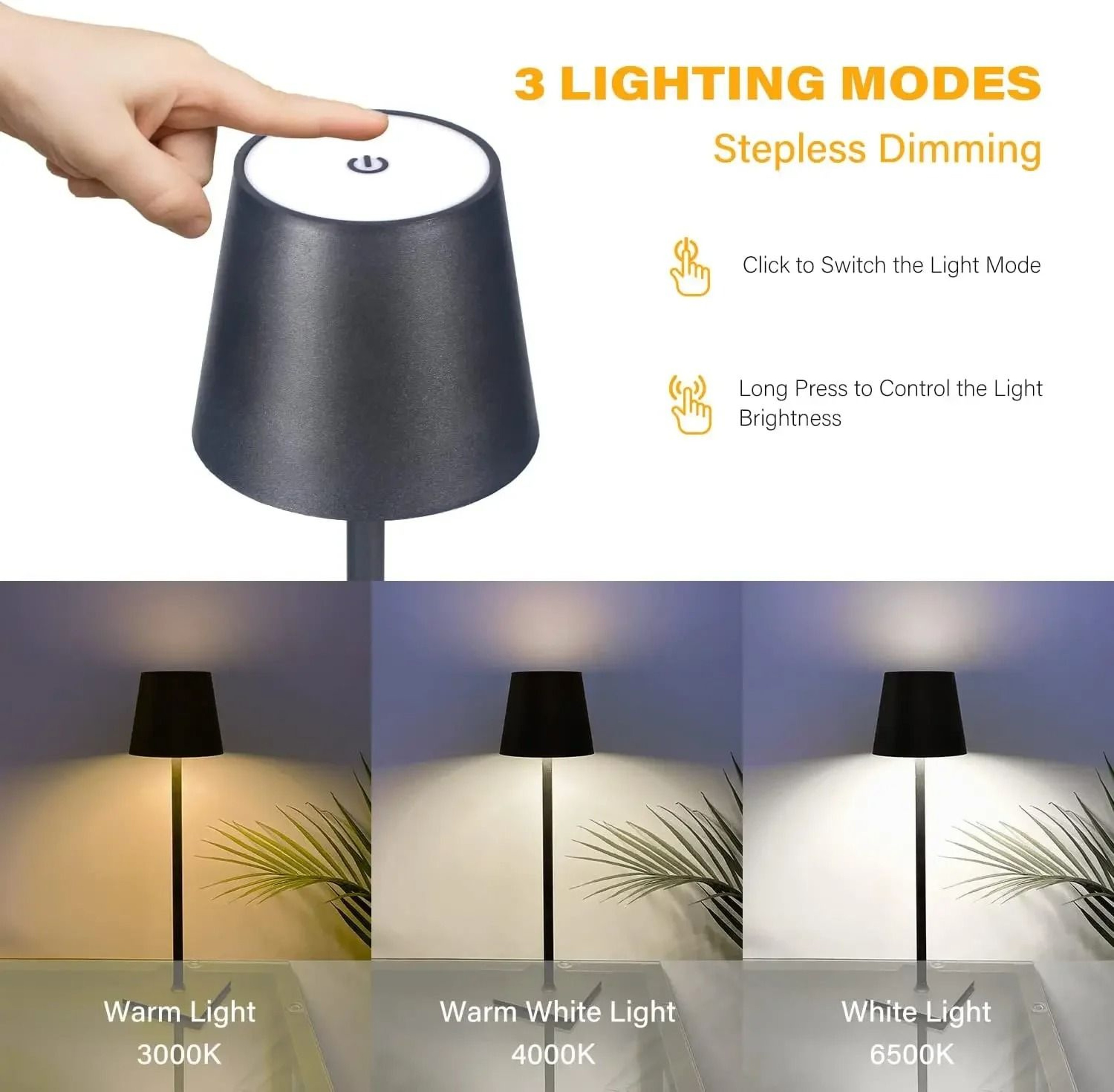 Rechargeable Creative LED Decorative Table Lamp 3