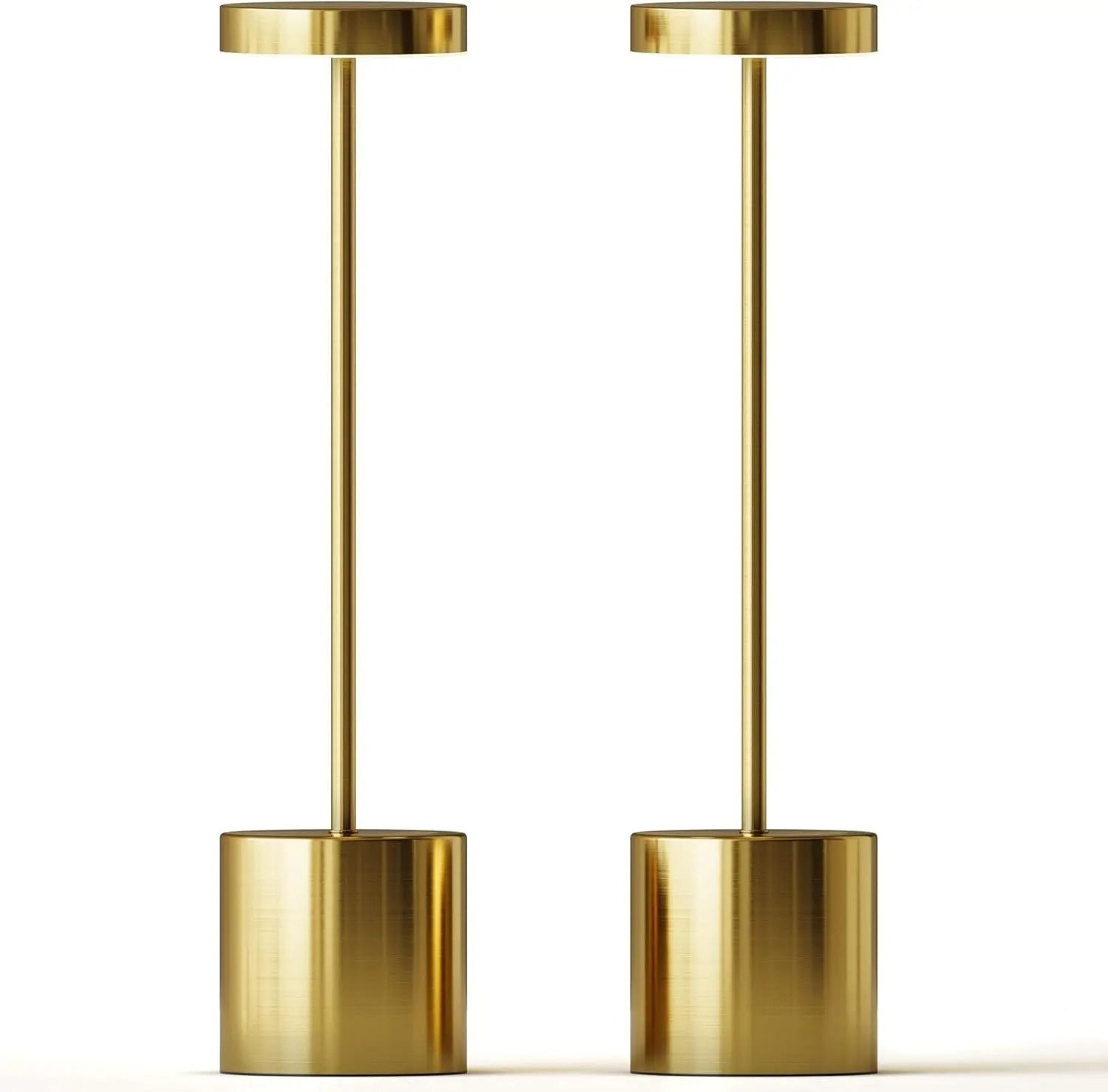 Rechargeable Simple Touch Sensor LED Table Lamp 2Piece Set 8