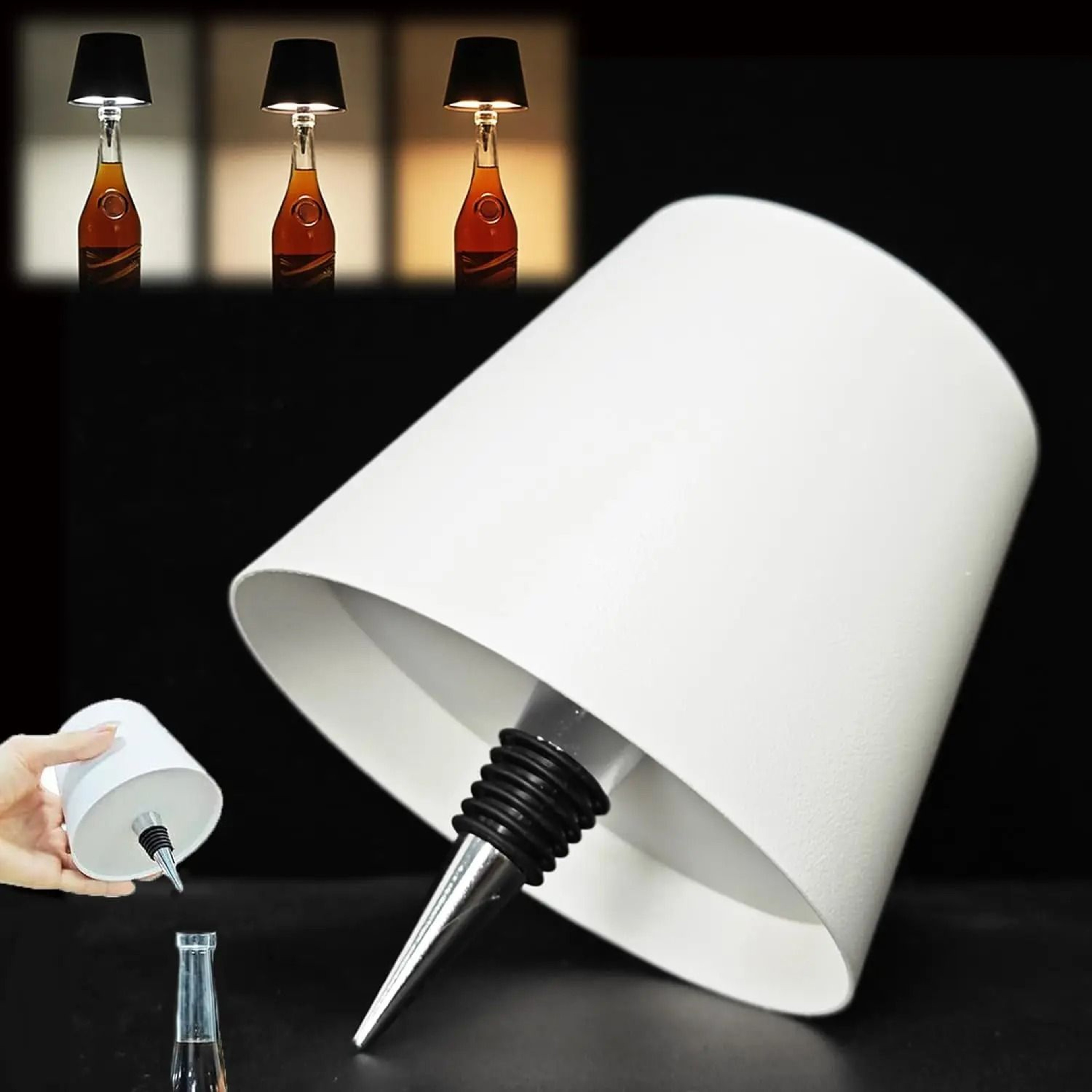 BANDIAN Portable Wine Bottle Lamp Head 3