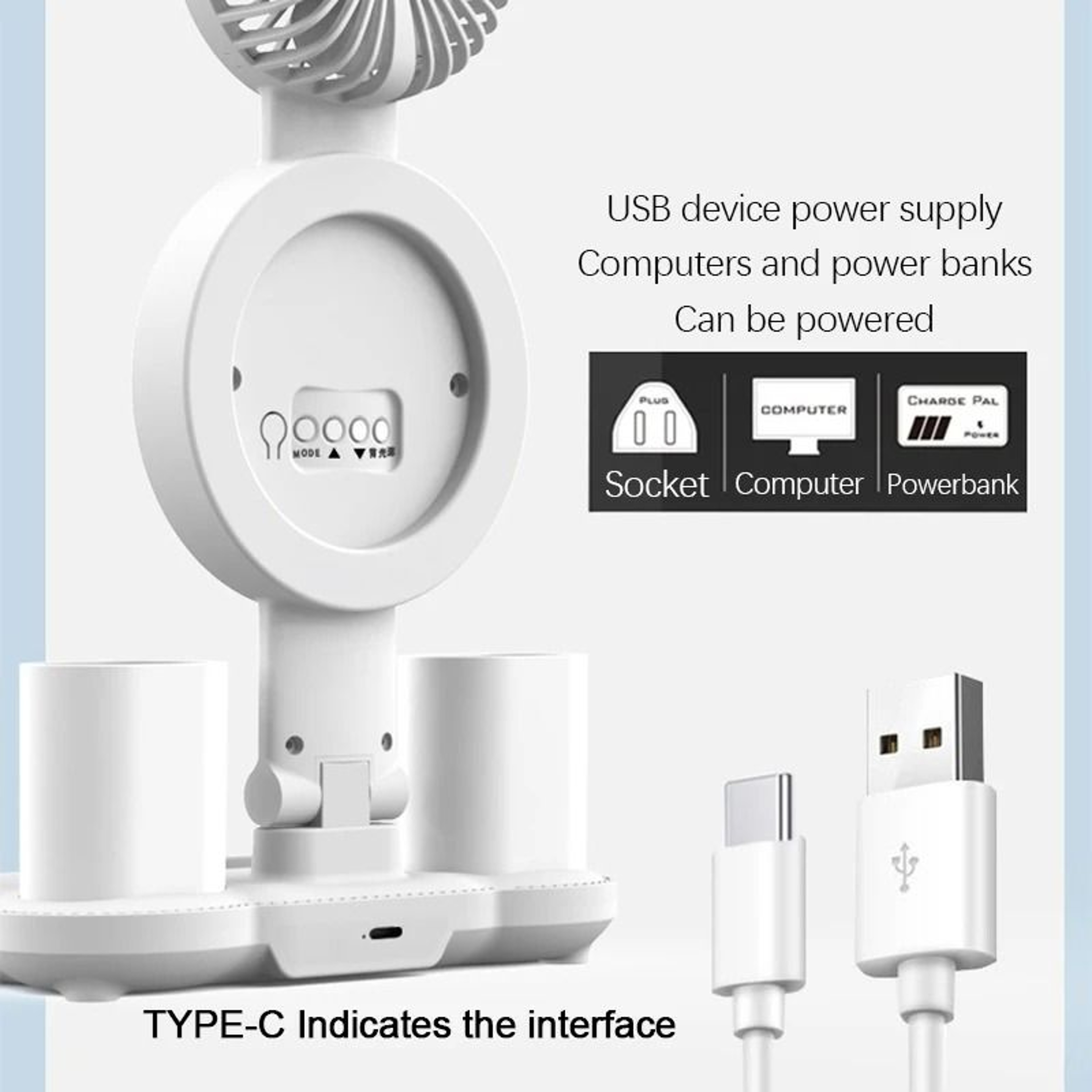 Rechargeable Multifunction LED Study Lamp 5