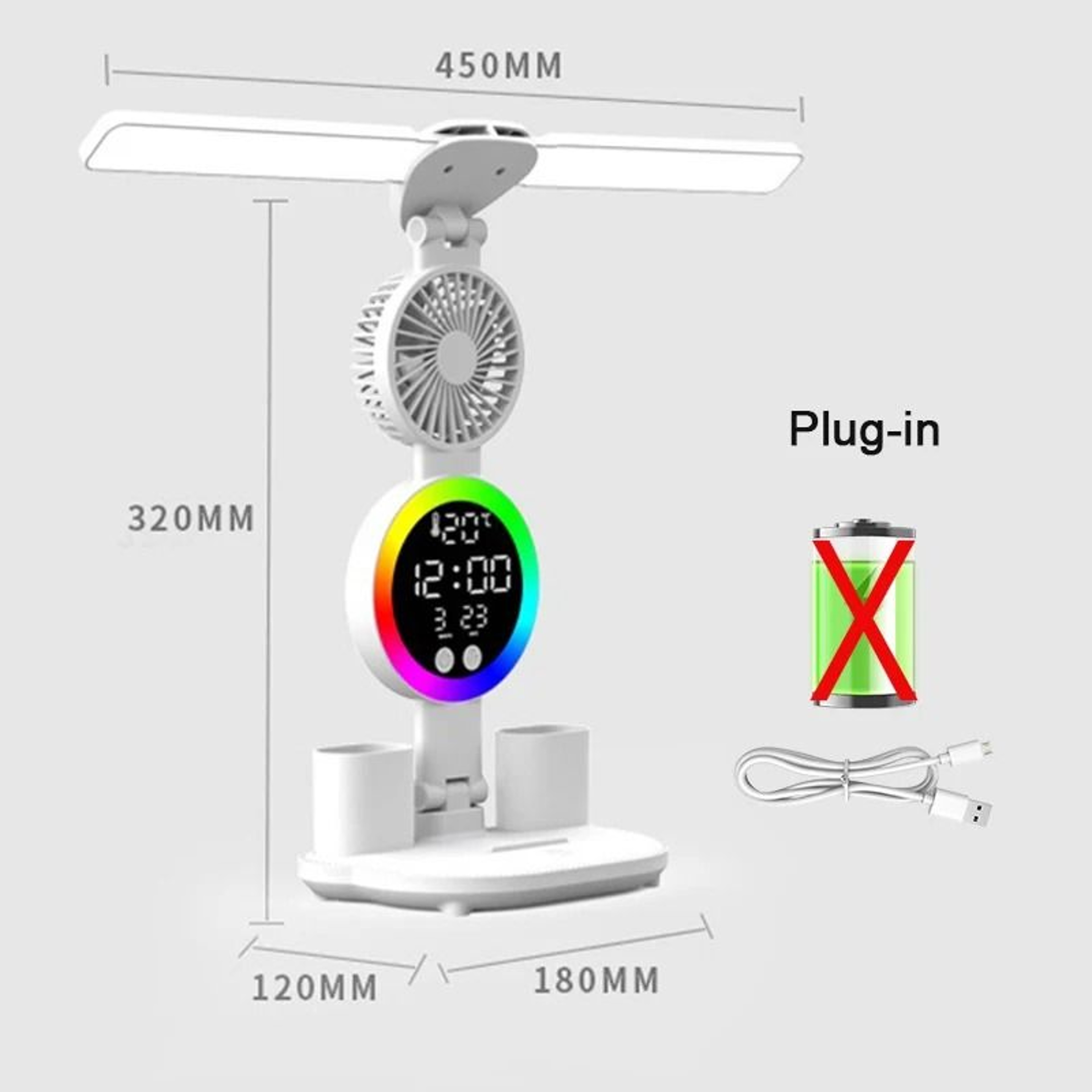 Rechargeable Multifunction LED Study Lamp 10