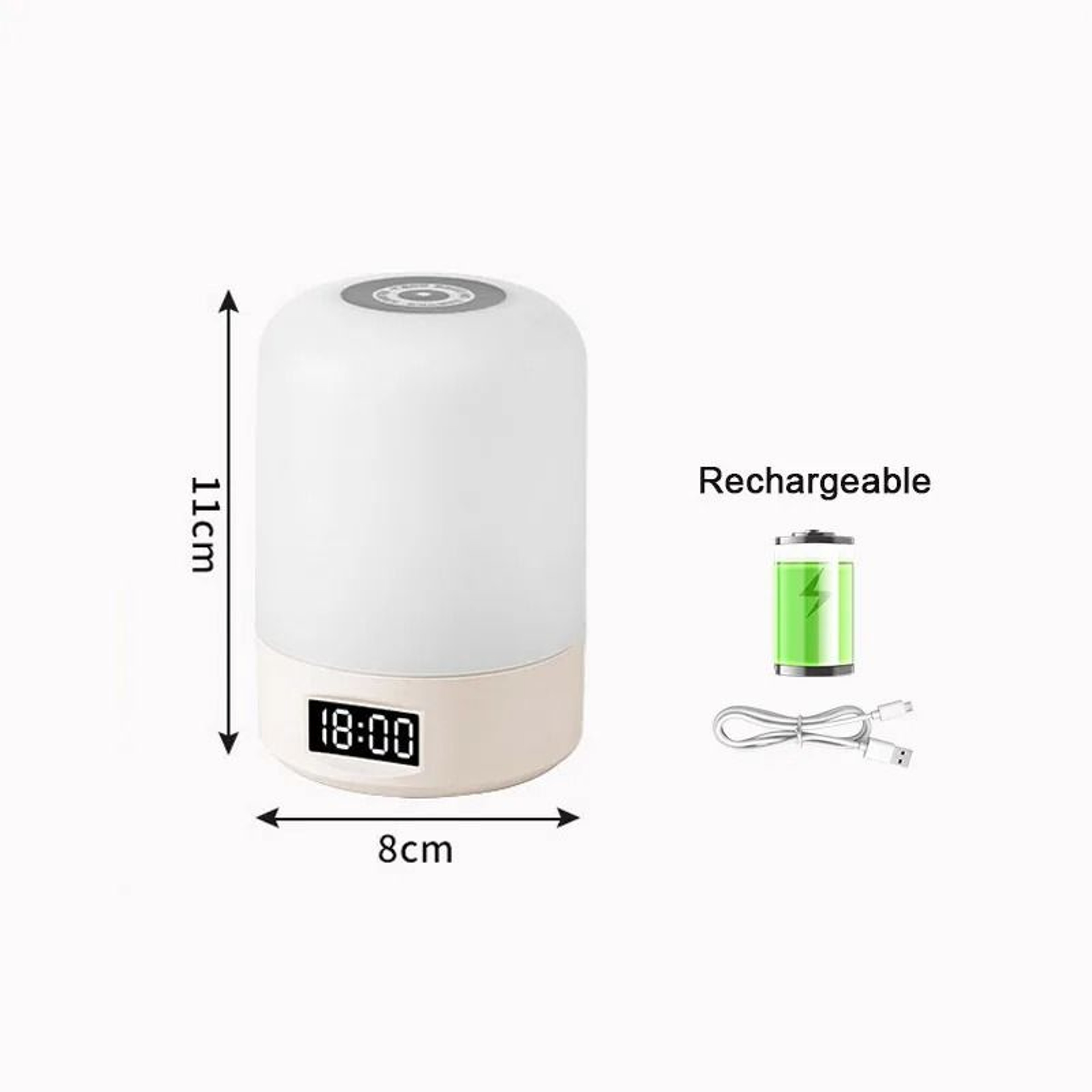 Rechargeable Dimmable Touch LED Table Lamp 6