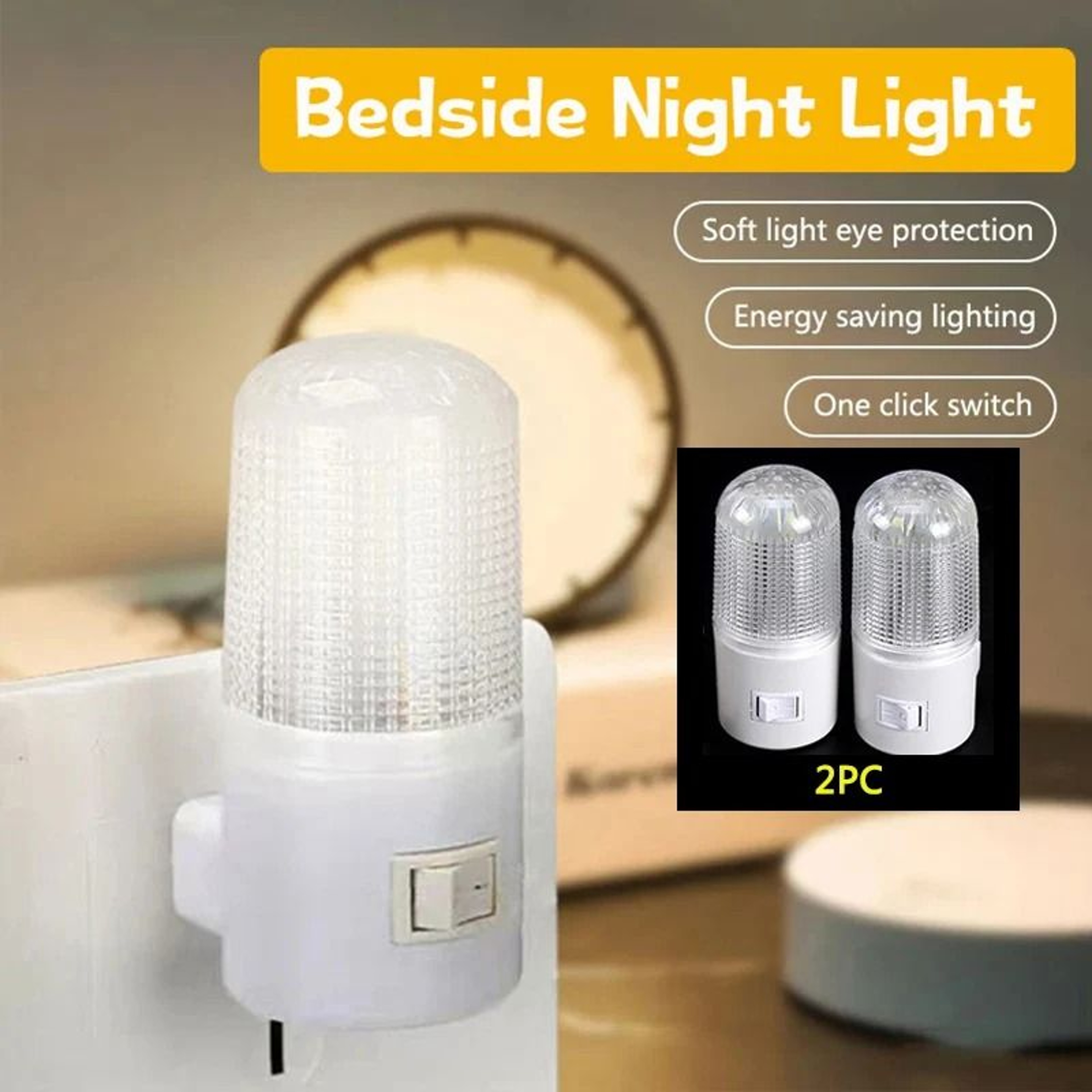 EnergySaving LED PlugIn Night Light 1
