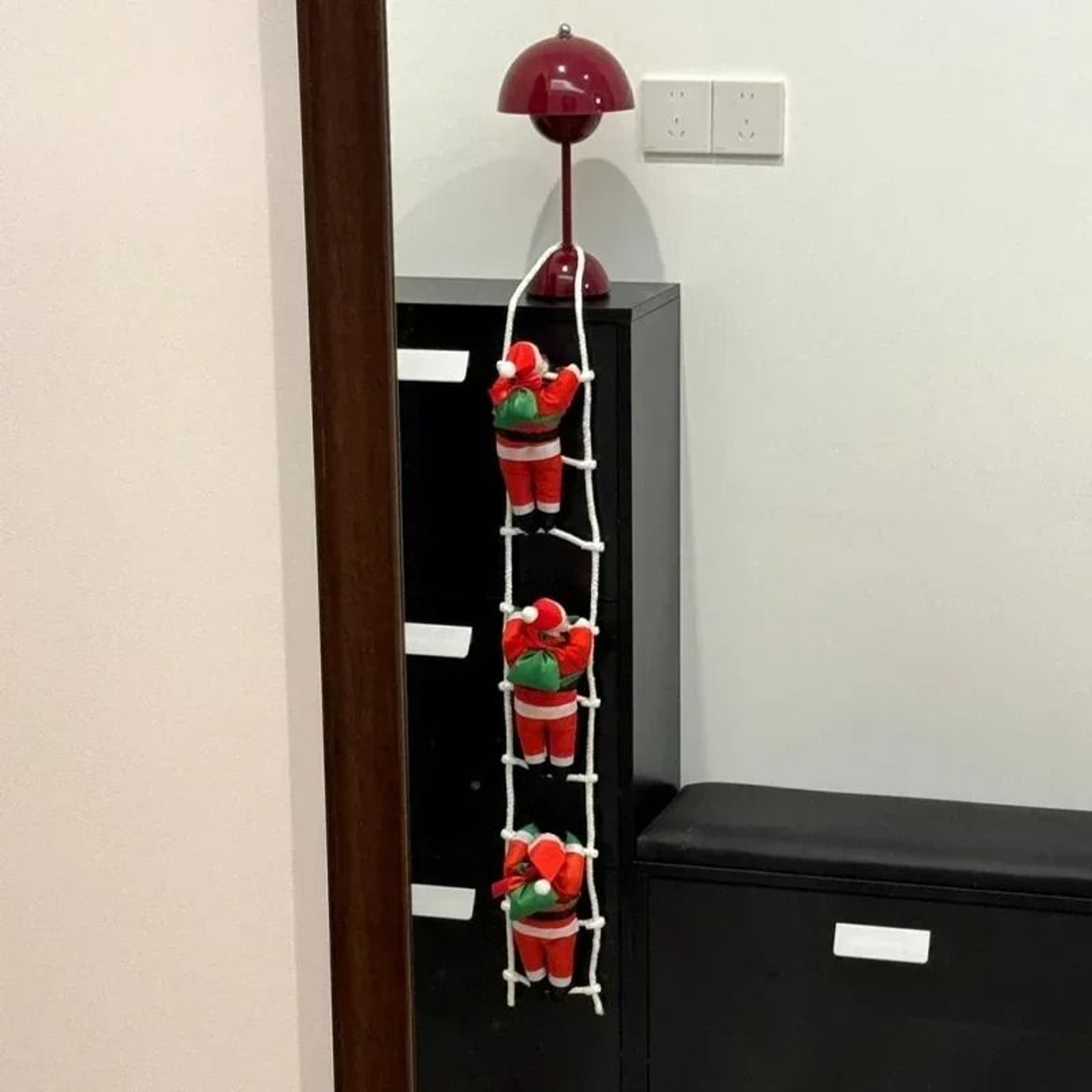 Santa Climbing Rope Ladder Decoration 1