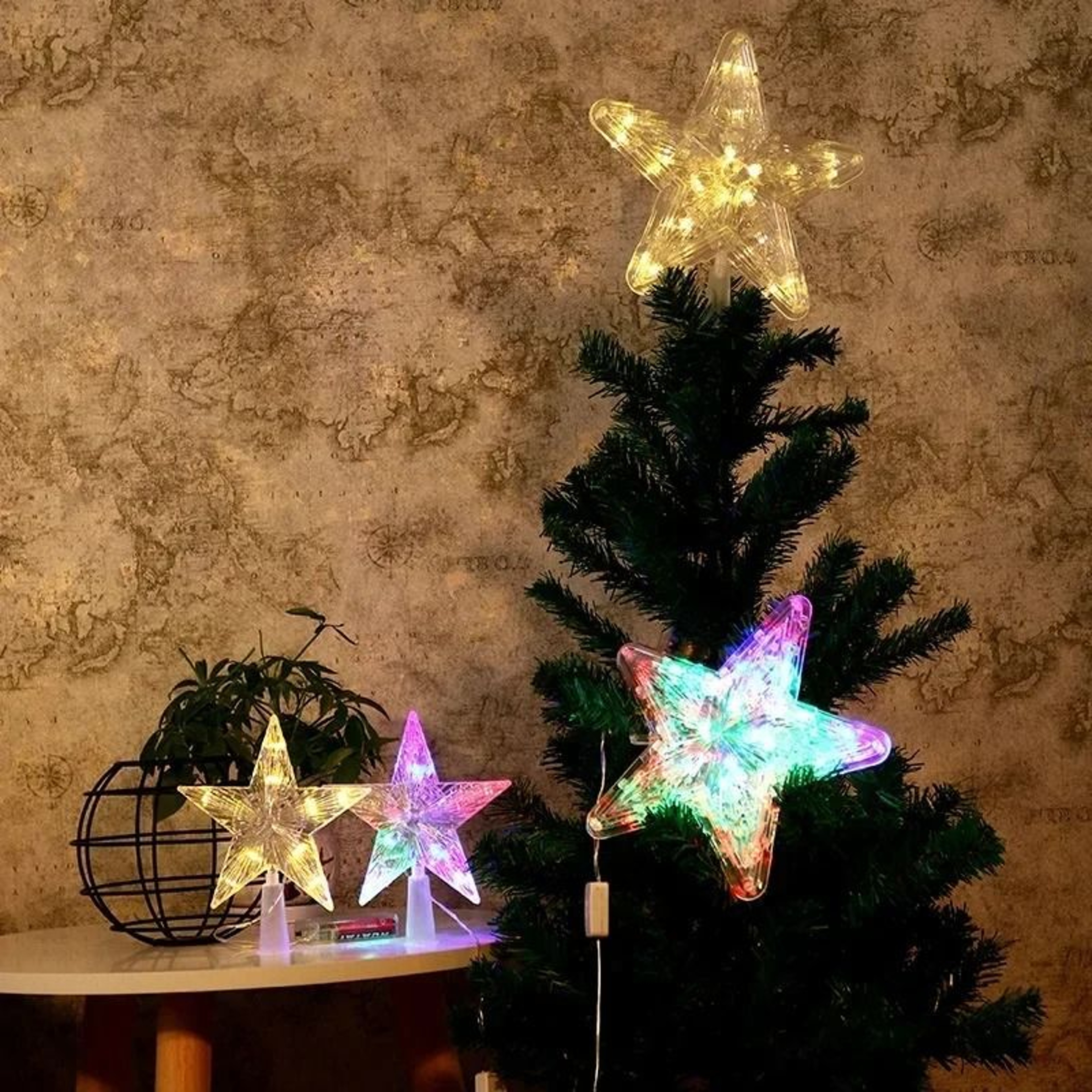LED Pentagram Luminous Christmas Star 1