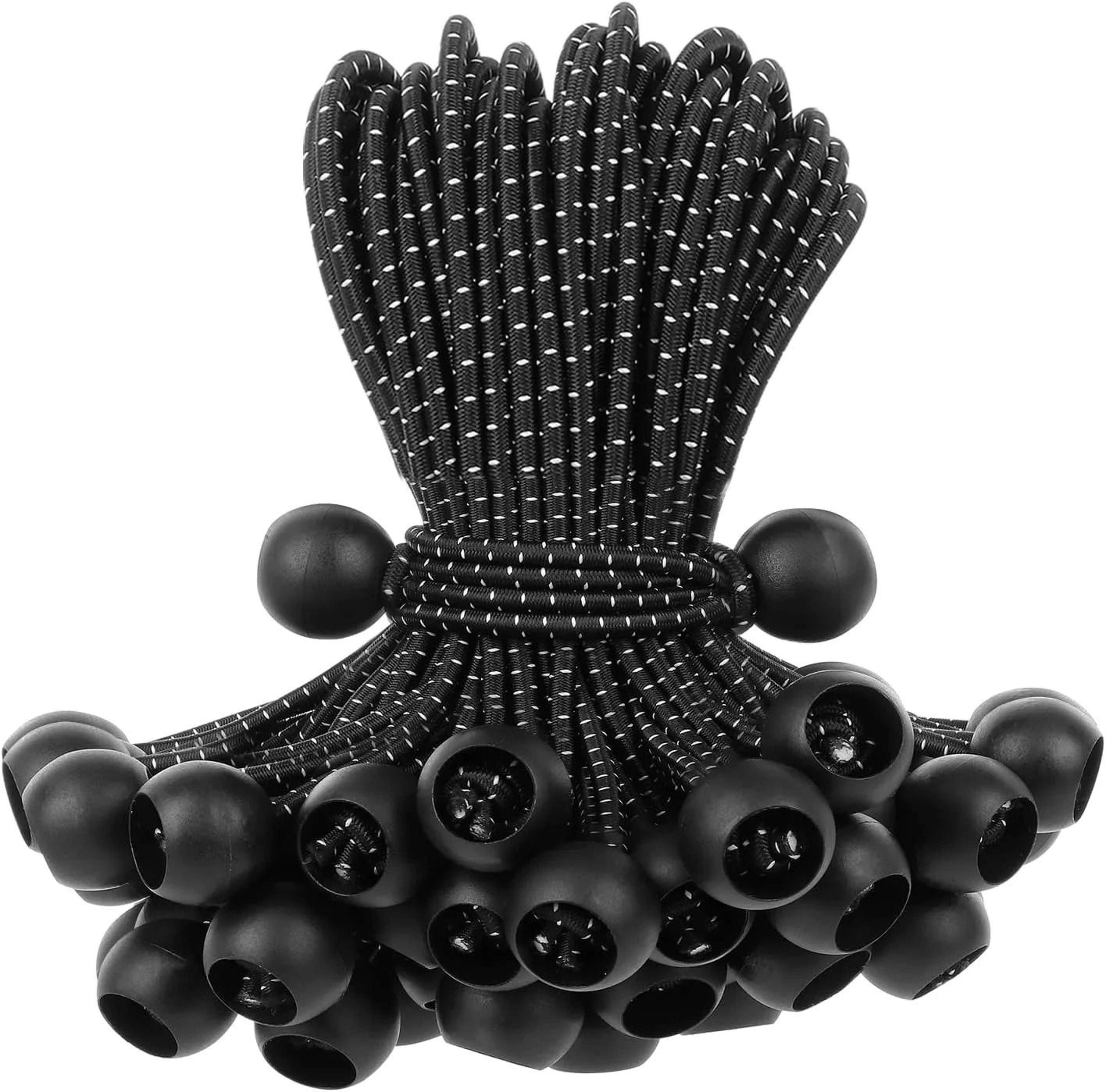 IndustrialStandard Bungee Ball TieDown Set 50Pcs 15