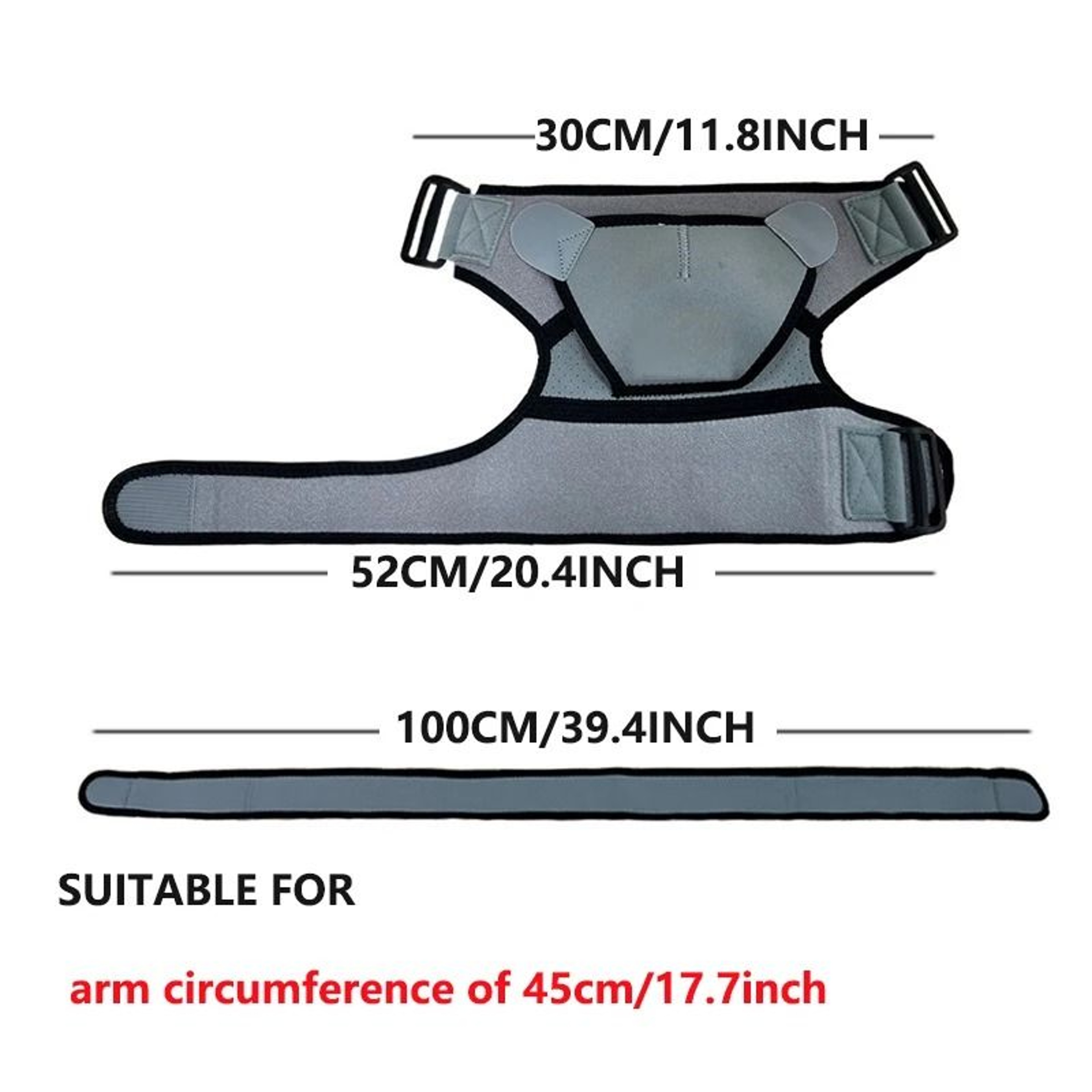 Adjustable Compression Shoulder Brace Support Sleeve 3