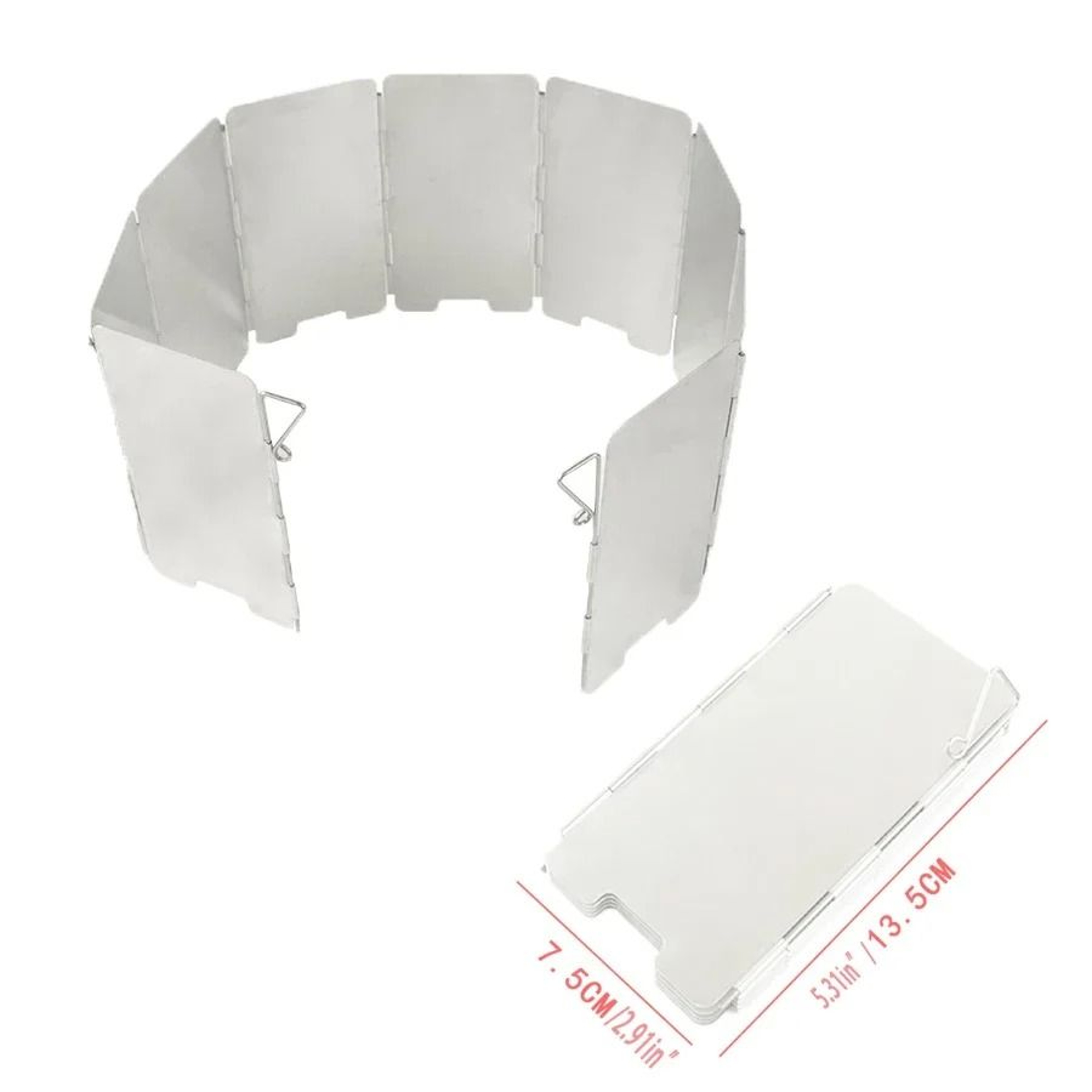 IndustrialStandard Aluminum Folding Stove Windscreen 6