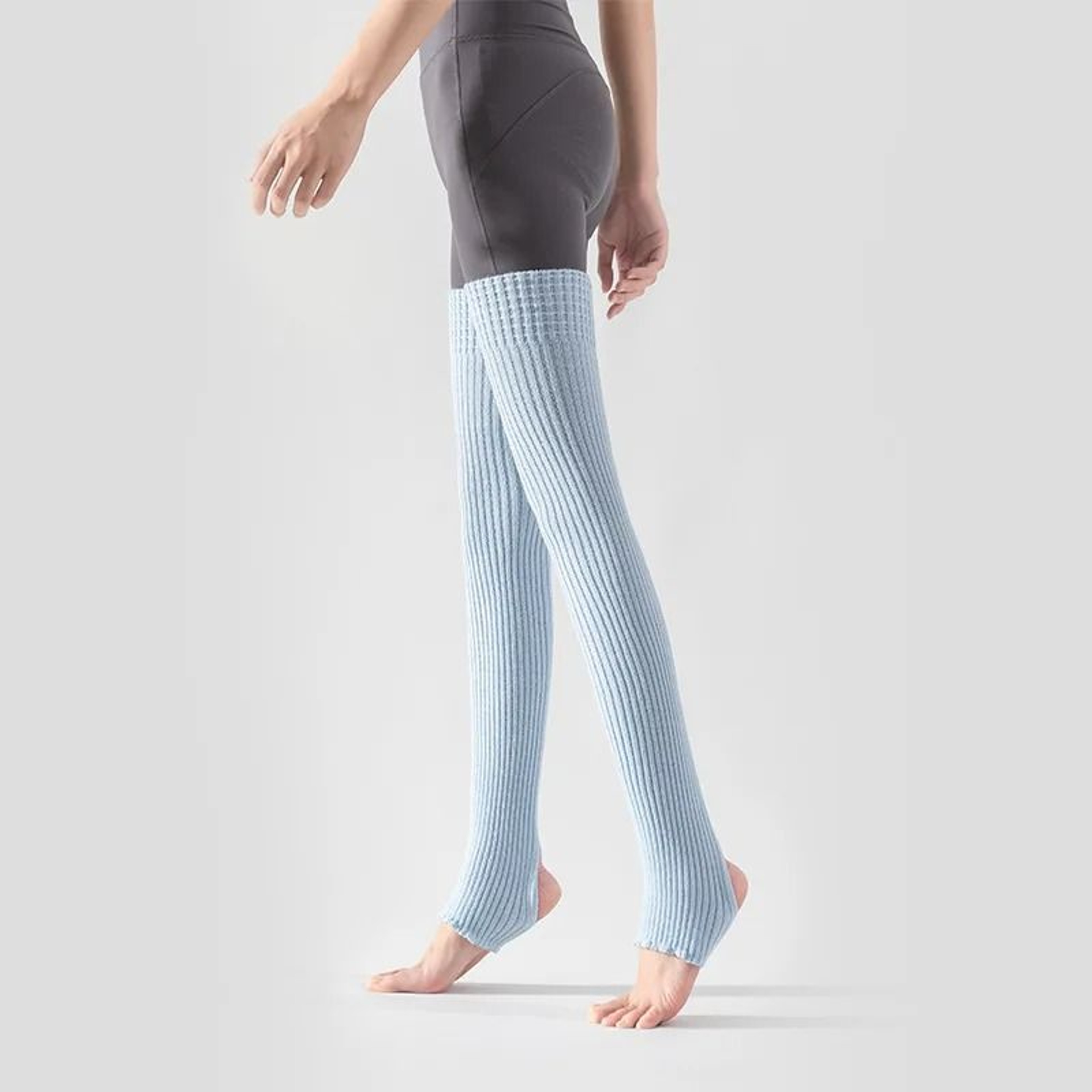 Four Seasons Long Stirrup Yoga Leg Warmers 10