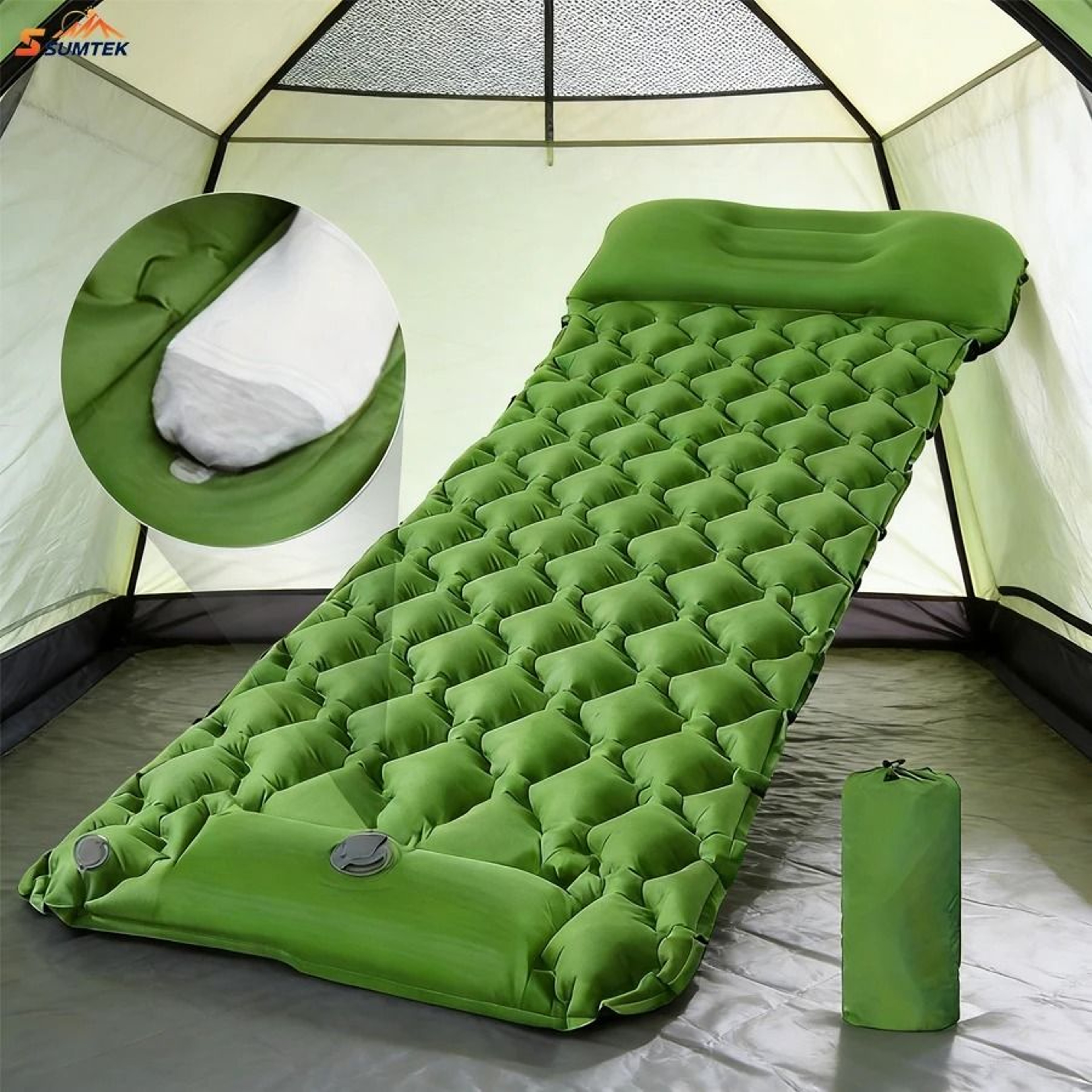 IndustrialStandard Ultralight Camping Sleeping Pad 0