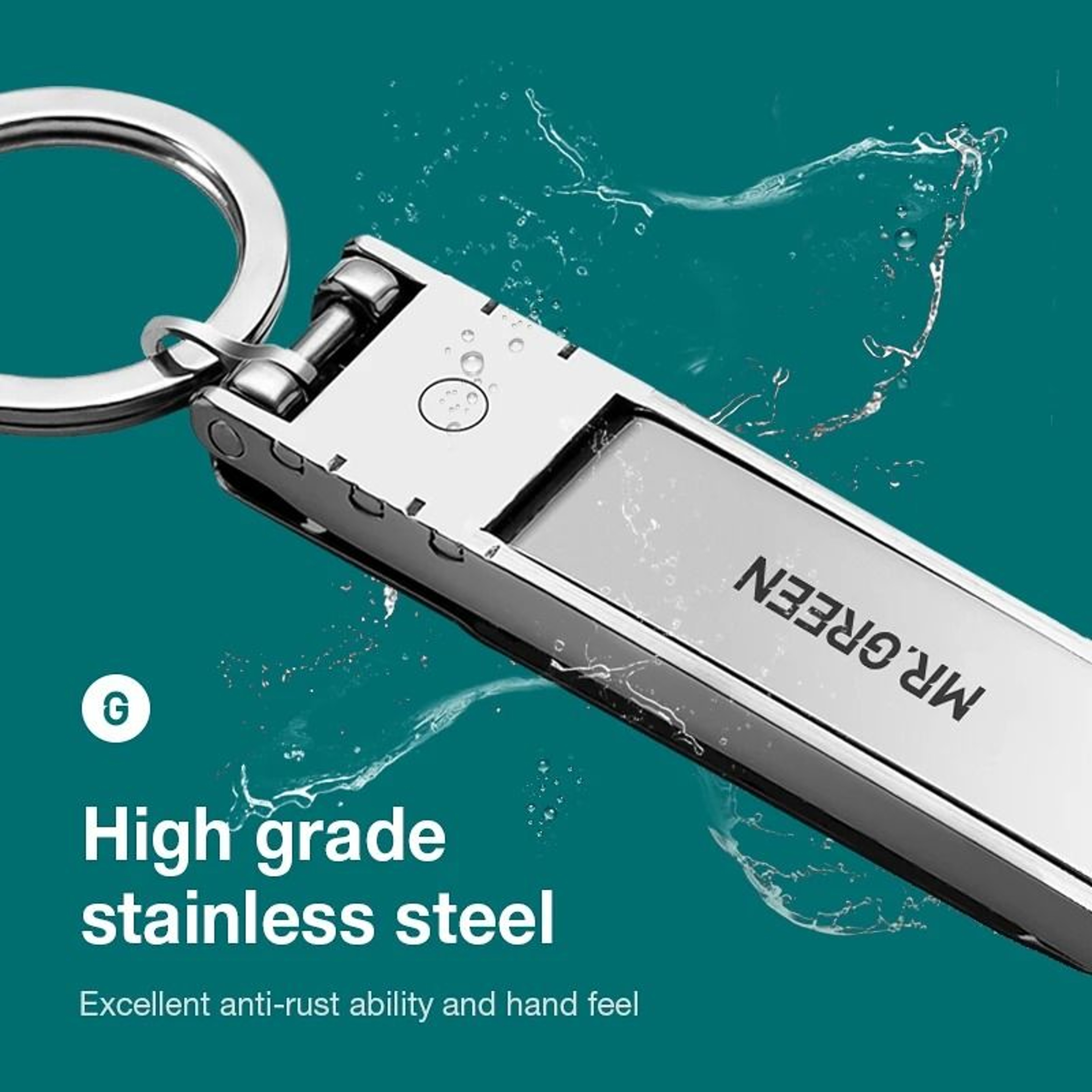 MR GREEN UltraThin Collapsible Nail Clippers 4