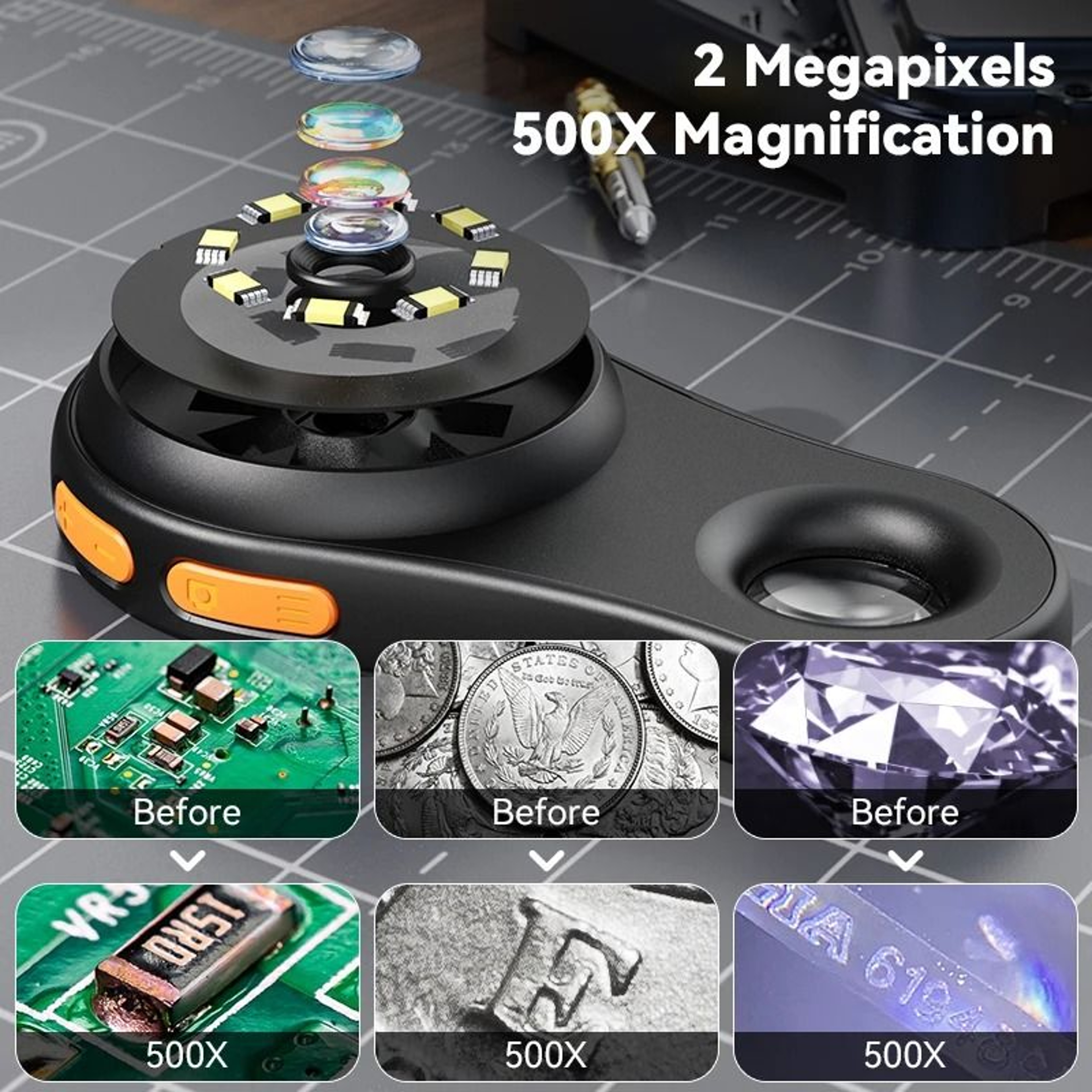 20inch 500X Digital HD Microscope 2