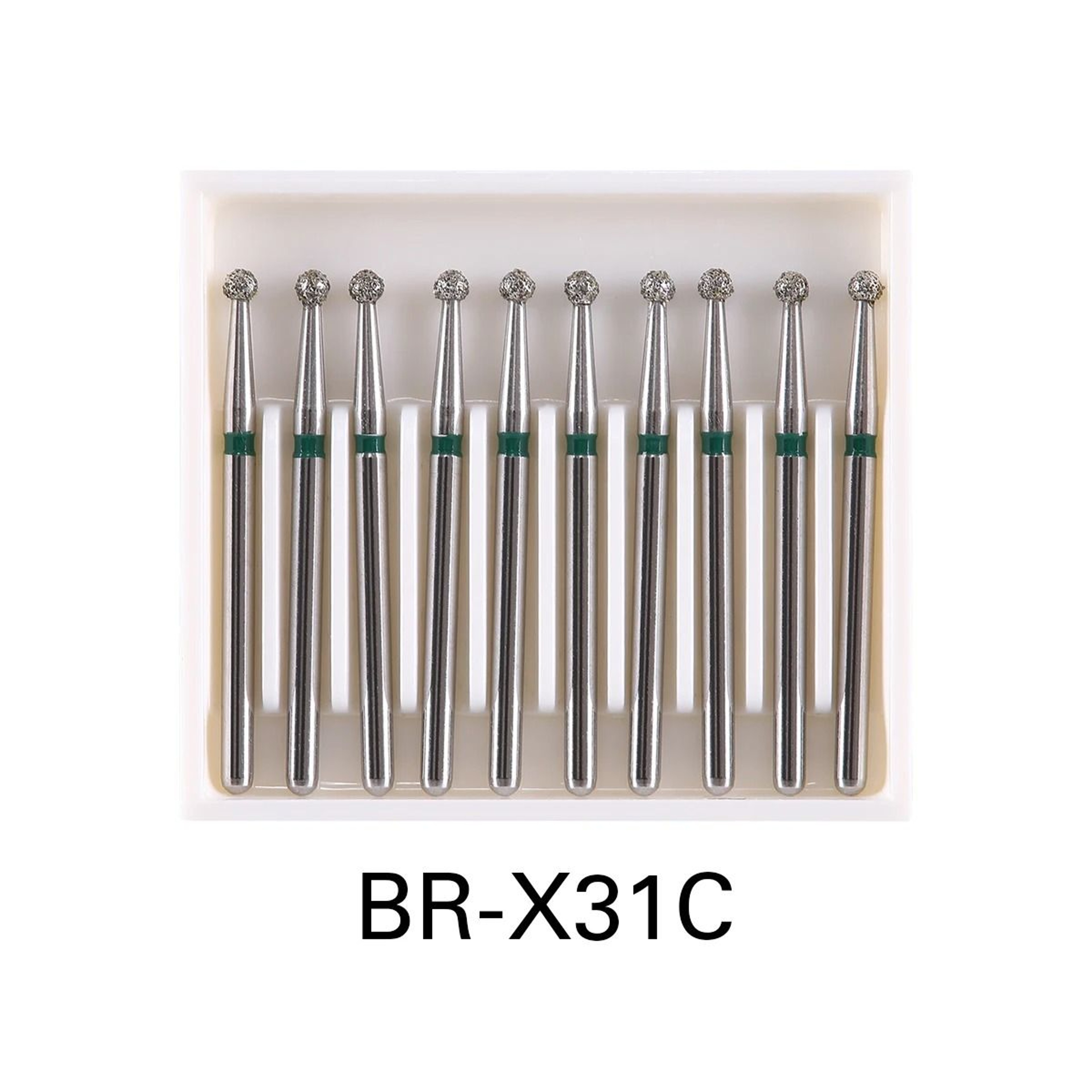 AZDENT Dental Diamond Burs High Speed Drill 10