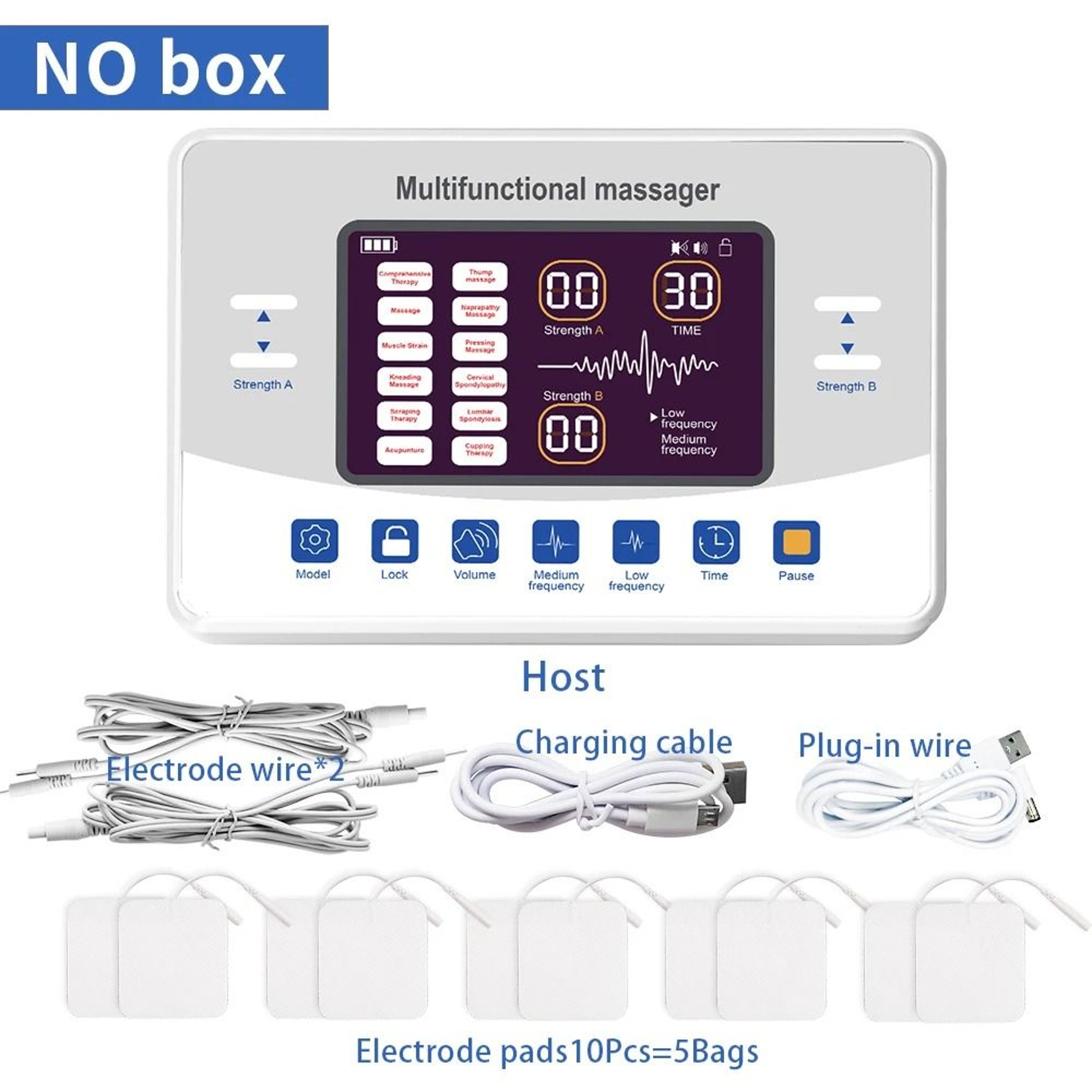 12 Mode Low Frequency Therapy Device TENS Machine 6