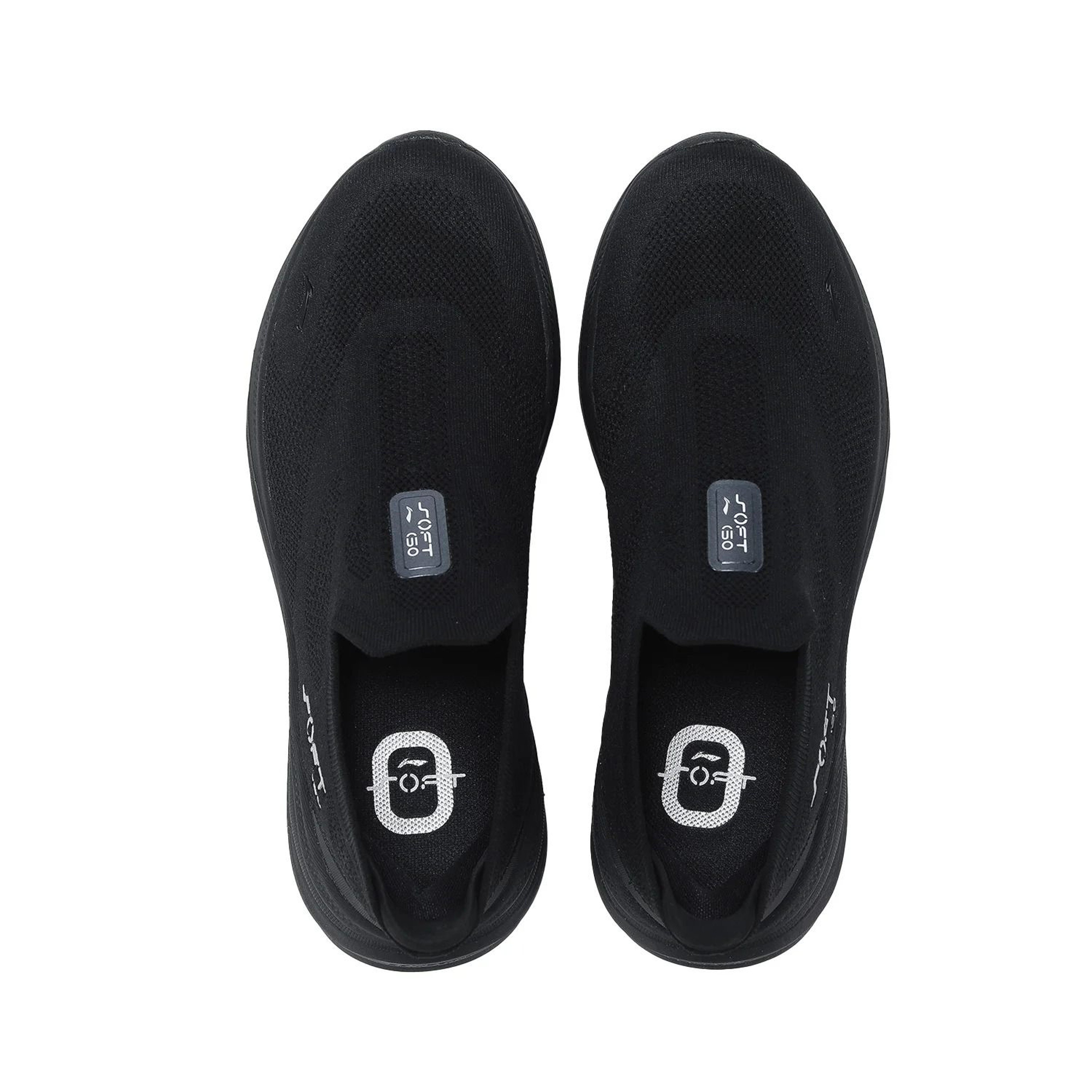LiNing Mens SOFT GO 2 KNIT SlipOn Walking Shoes 5