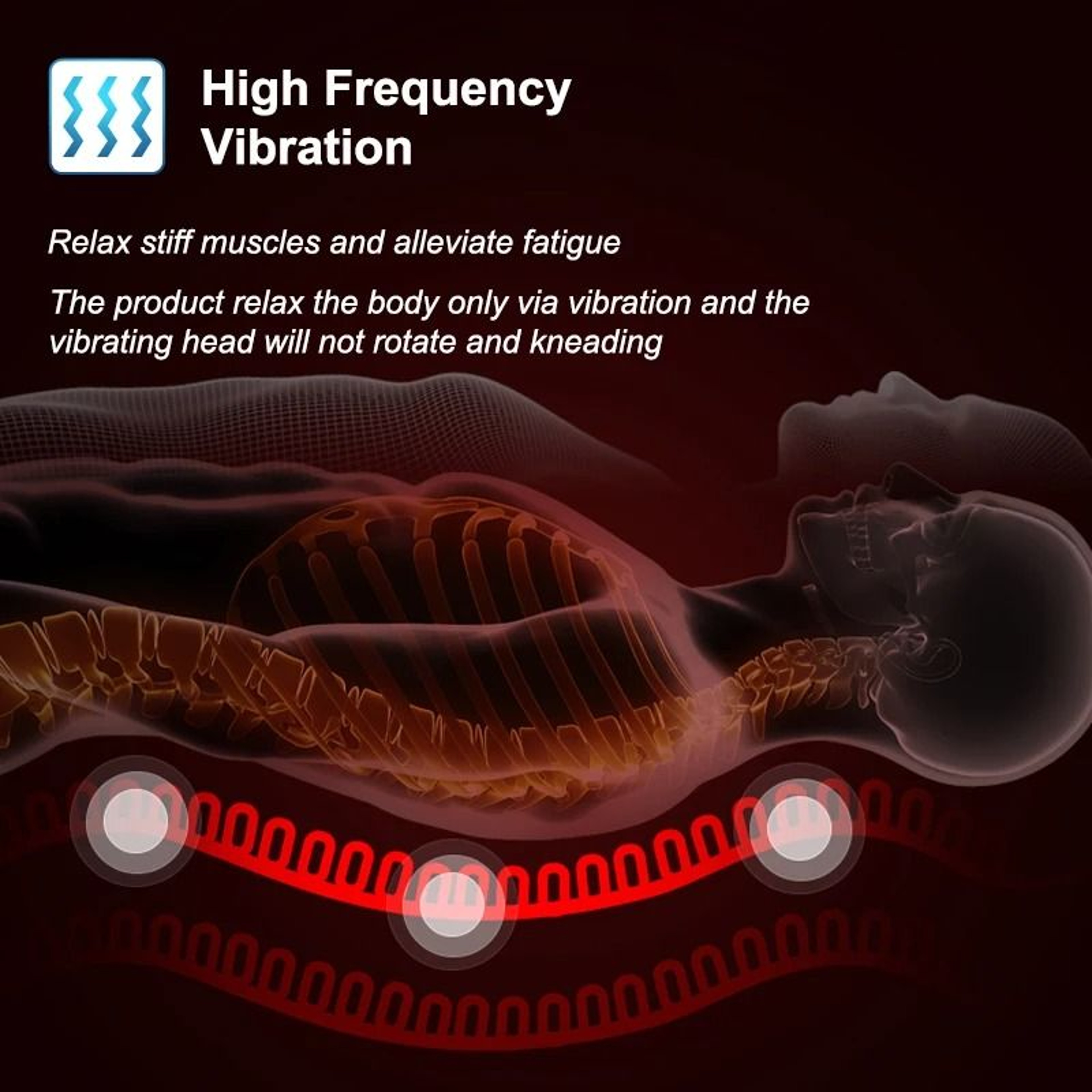 KLASVSA Electric Back Massager Chair Cushion 2