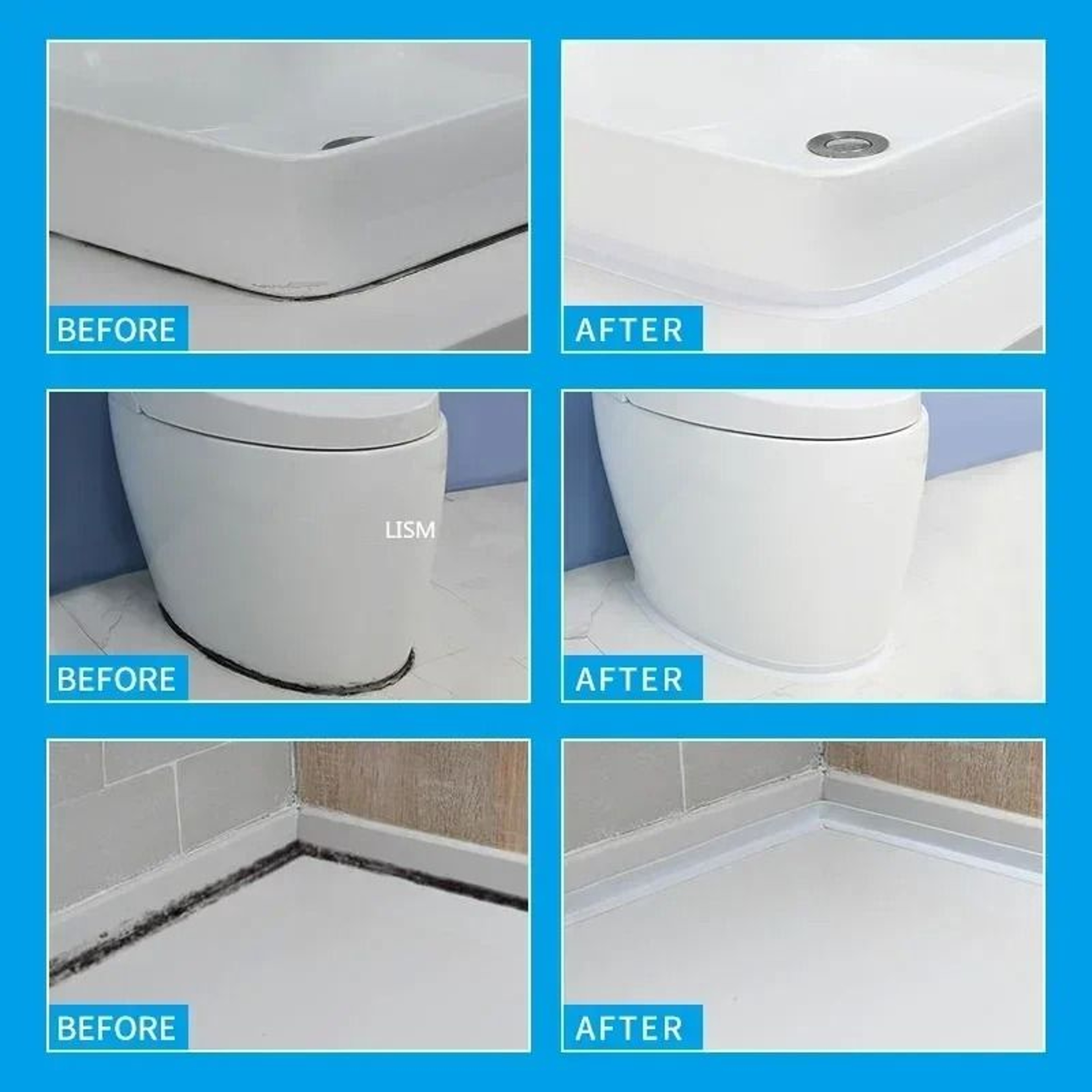 Waterproof PVC Shower And Bath Sealing Tape 3