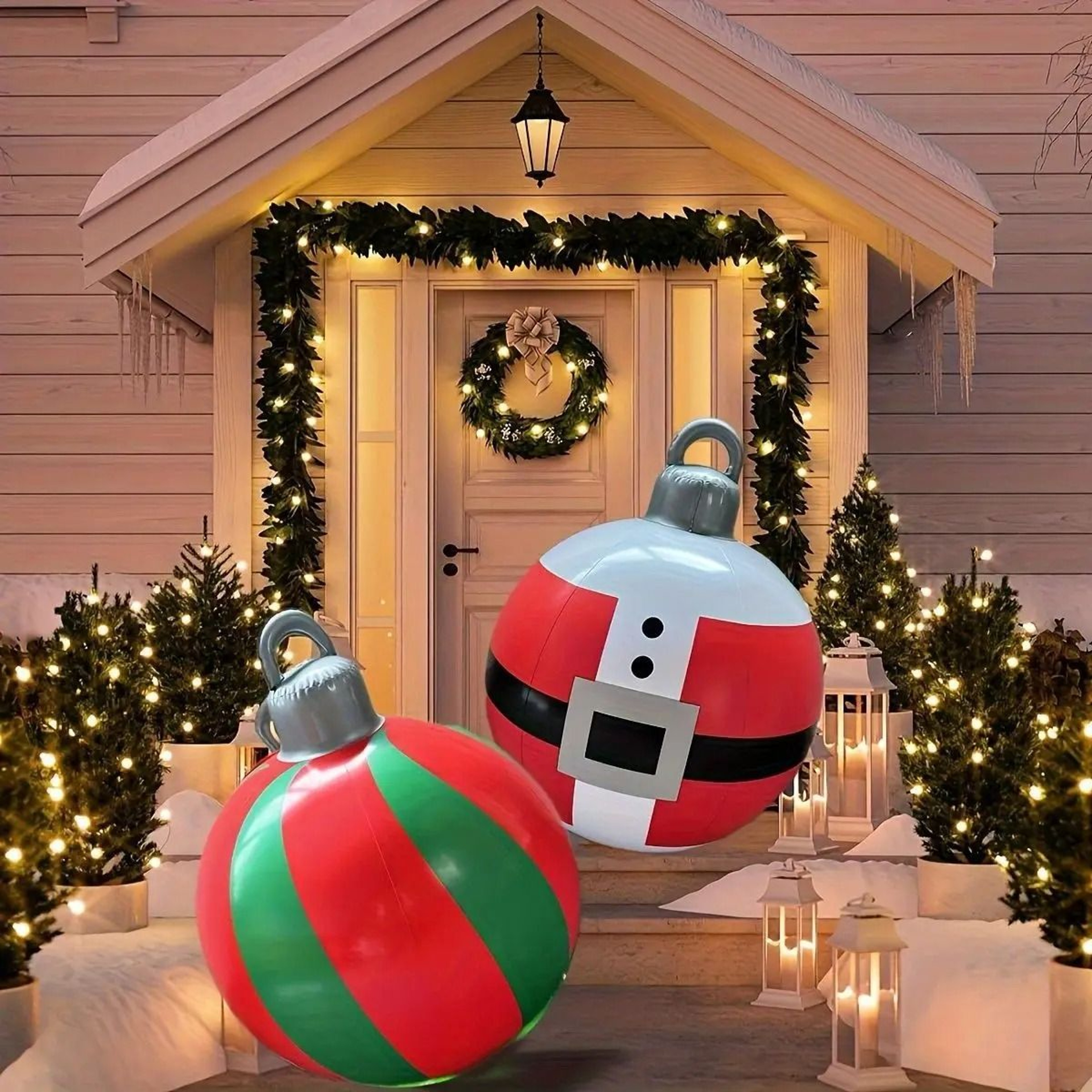 60 Cm Giant Outdoor Inflatable Christmas Ball 0