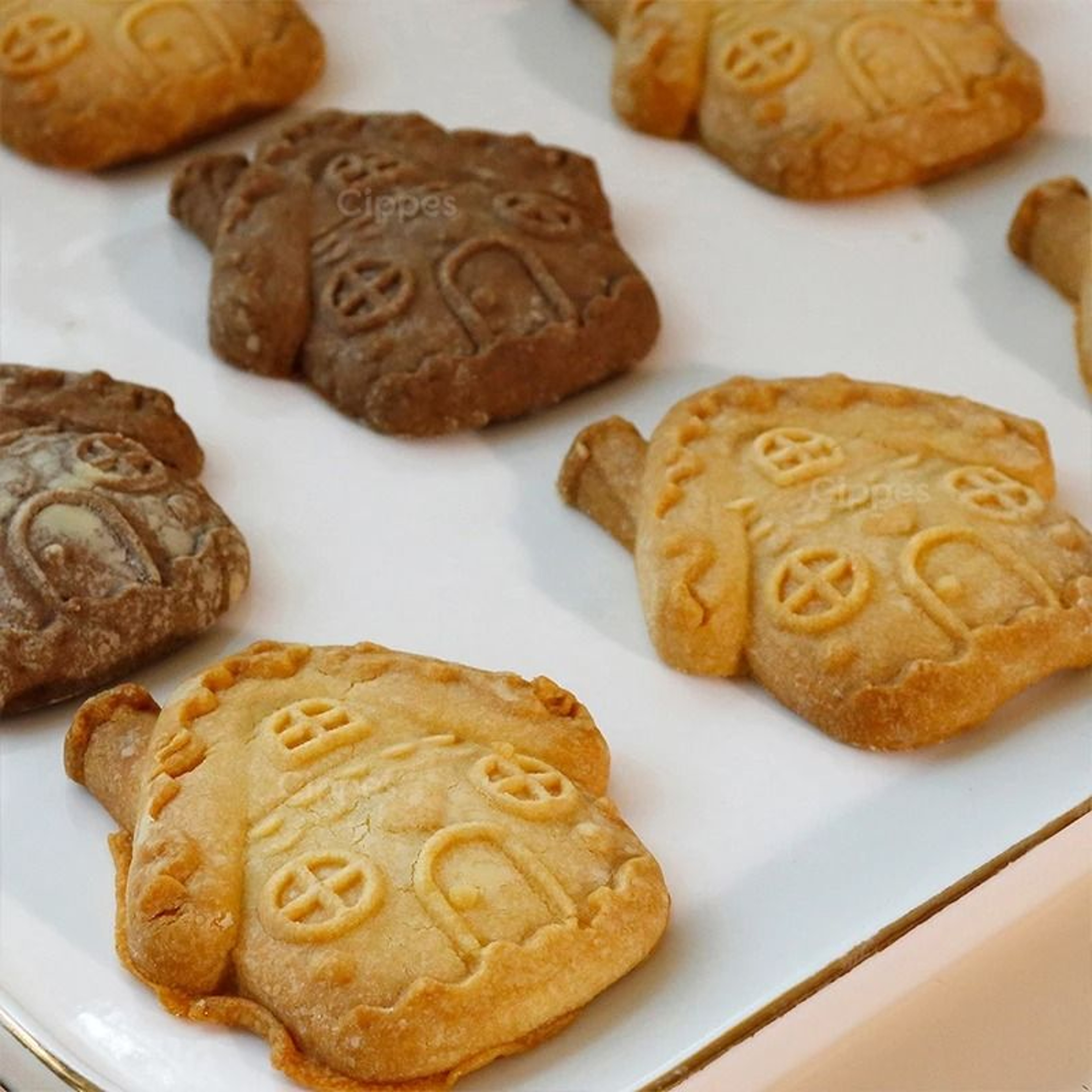 Christmas 3D Engraved Wooden Cookie Mold 4