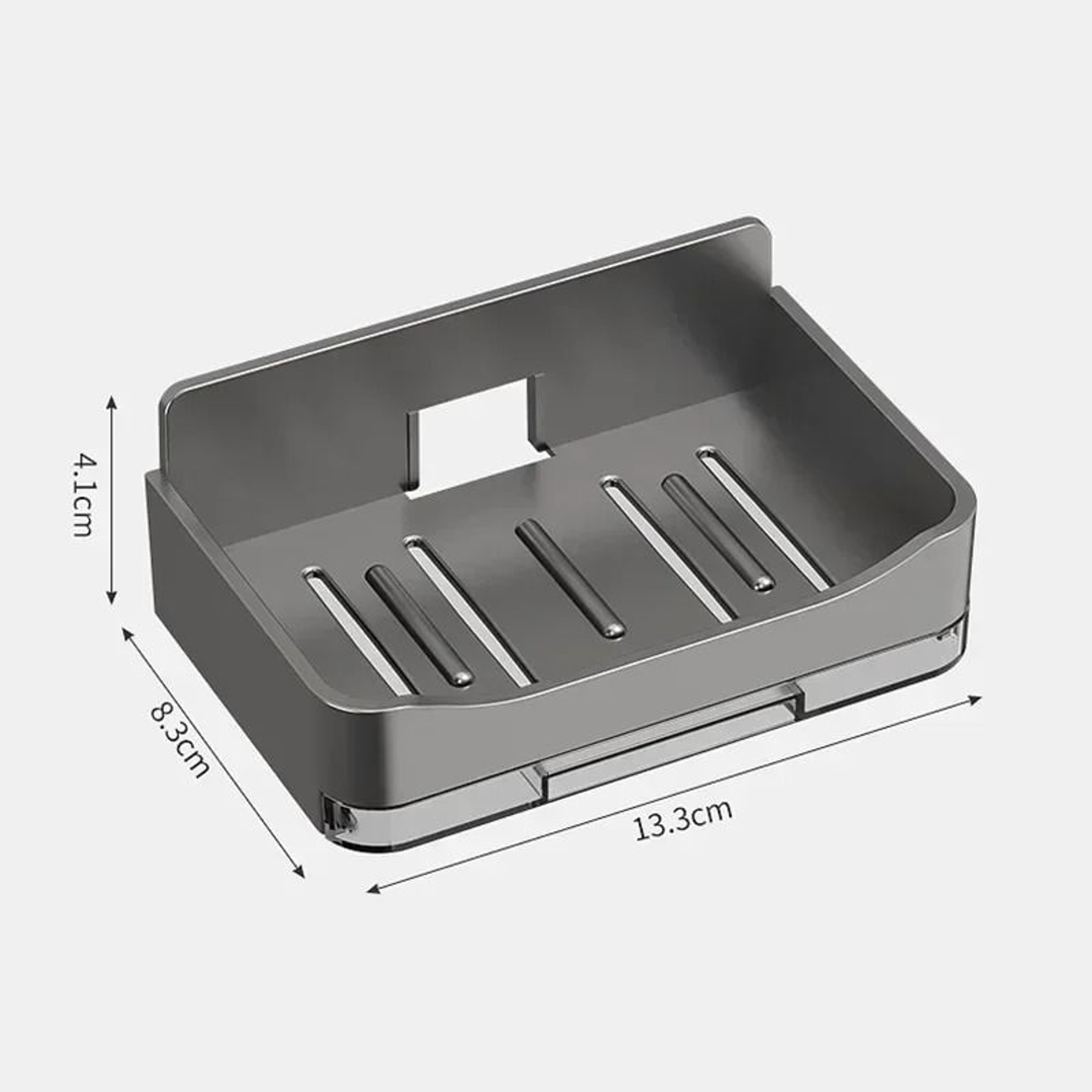 FreePunching Wall Mounted Double Layer Soap Holder 5