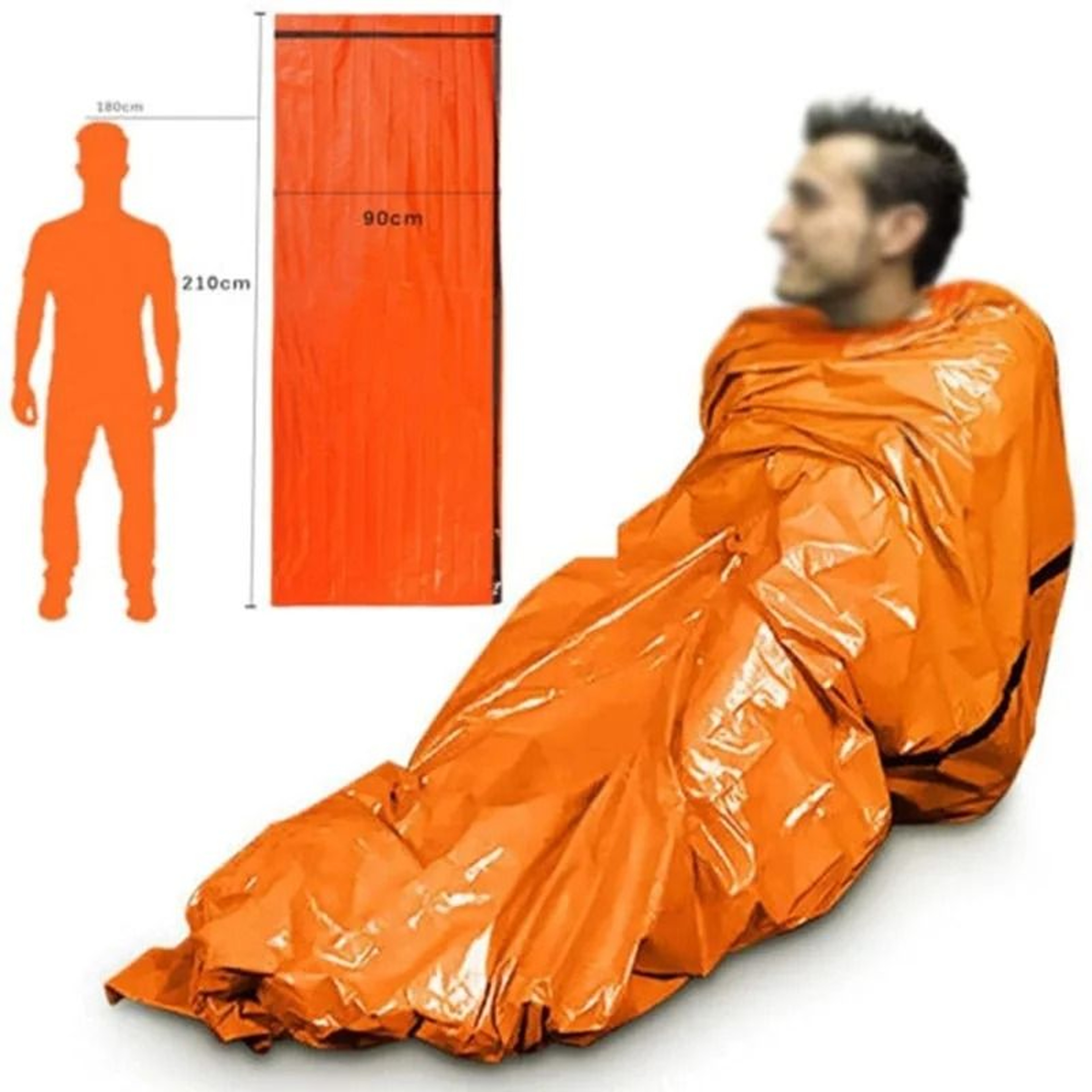 Portable Waterproof Emergency Survival Sleeping Bag 2