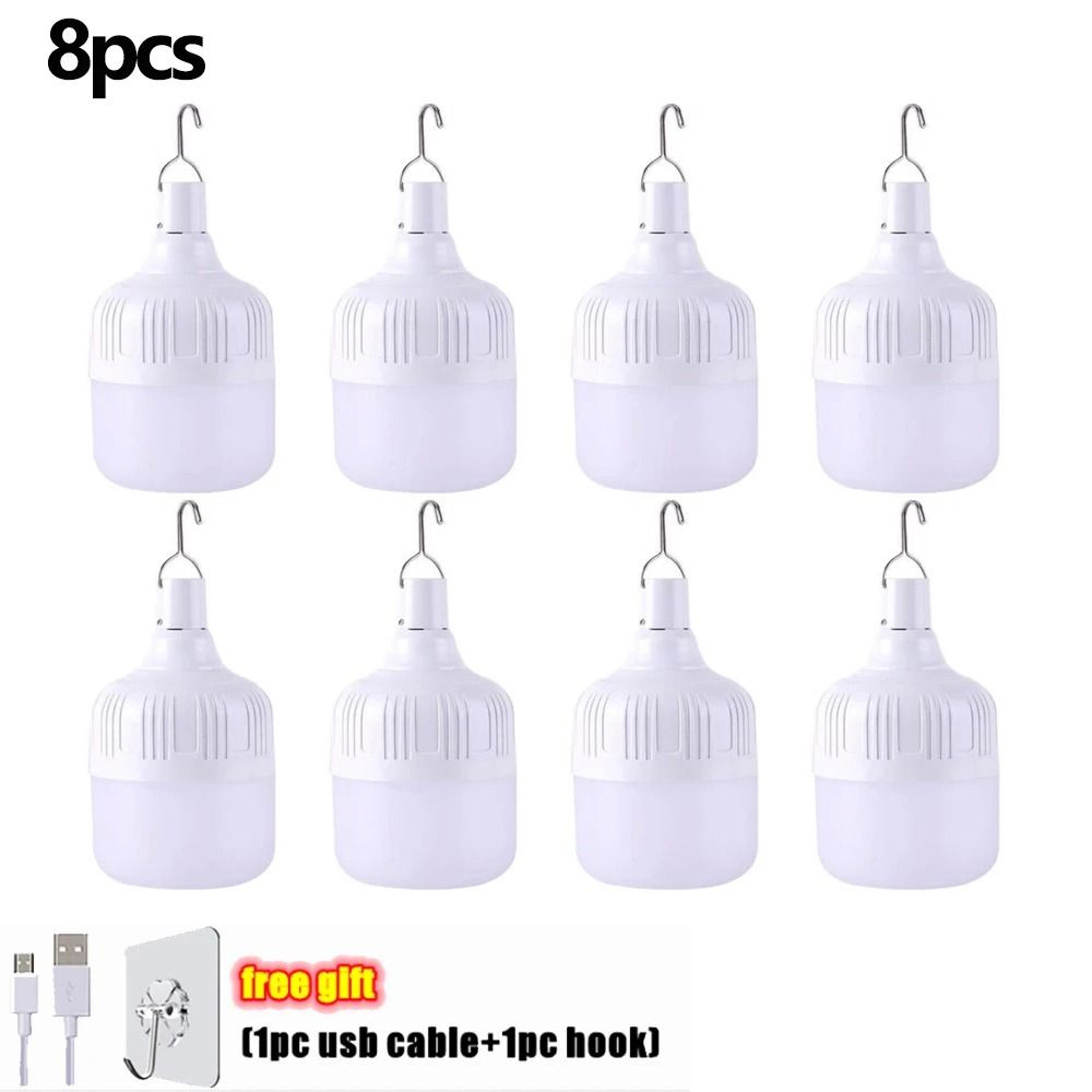 Portable Outdoor USB Rechargeable LED Camping Lantern 10