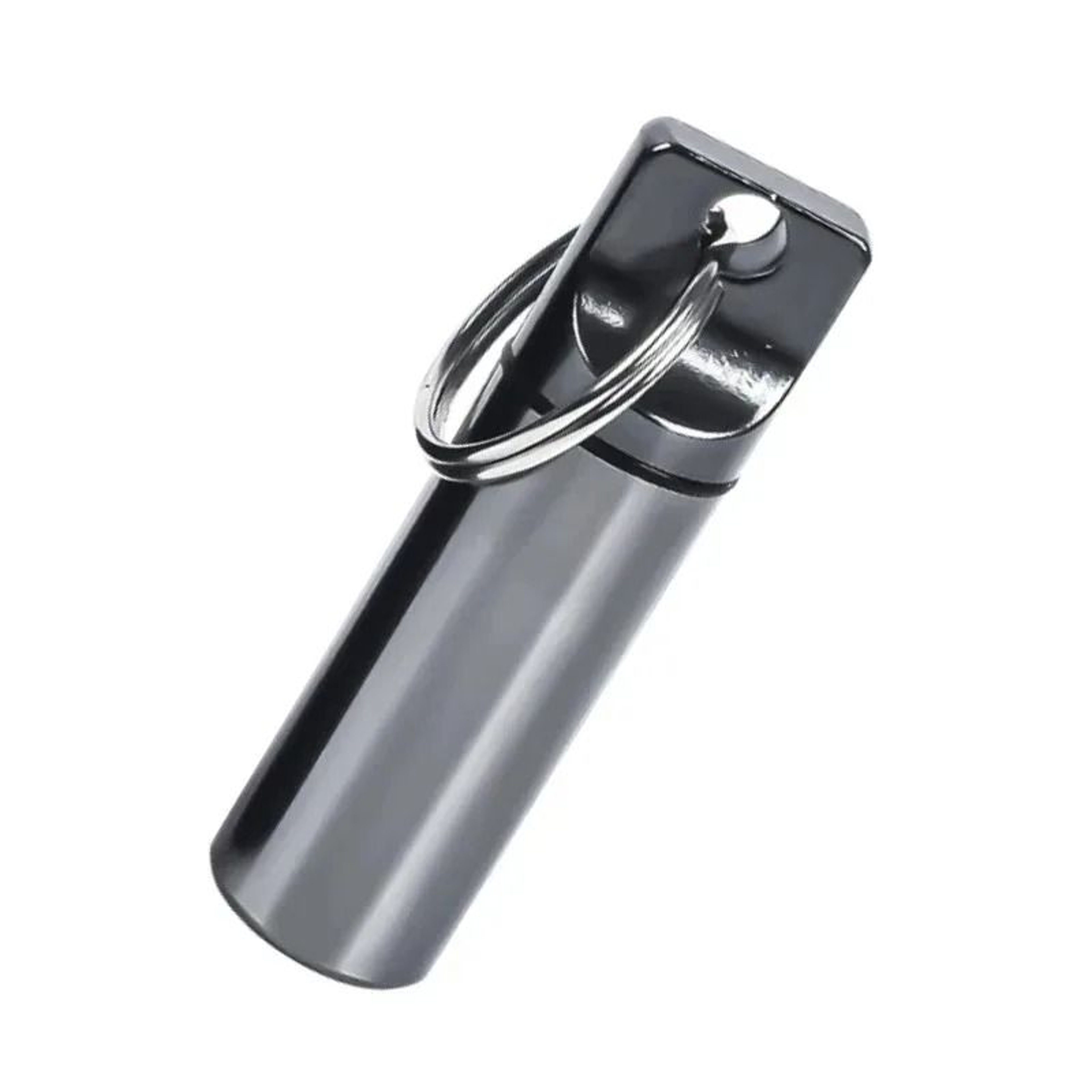 Aluminum Waterproof Pill Box Case With Keychain 11