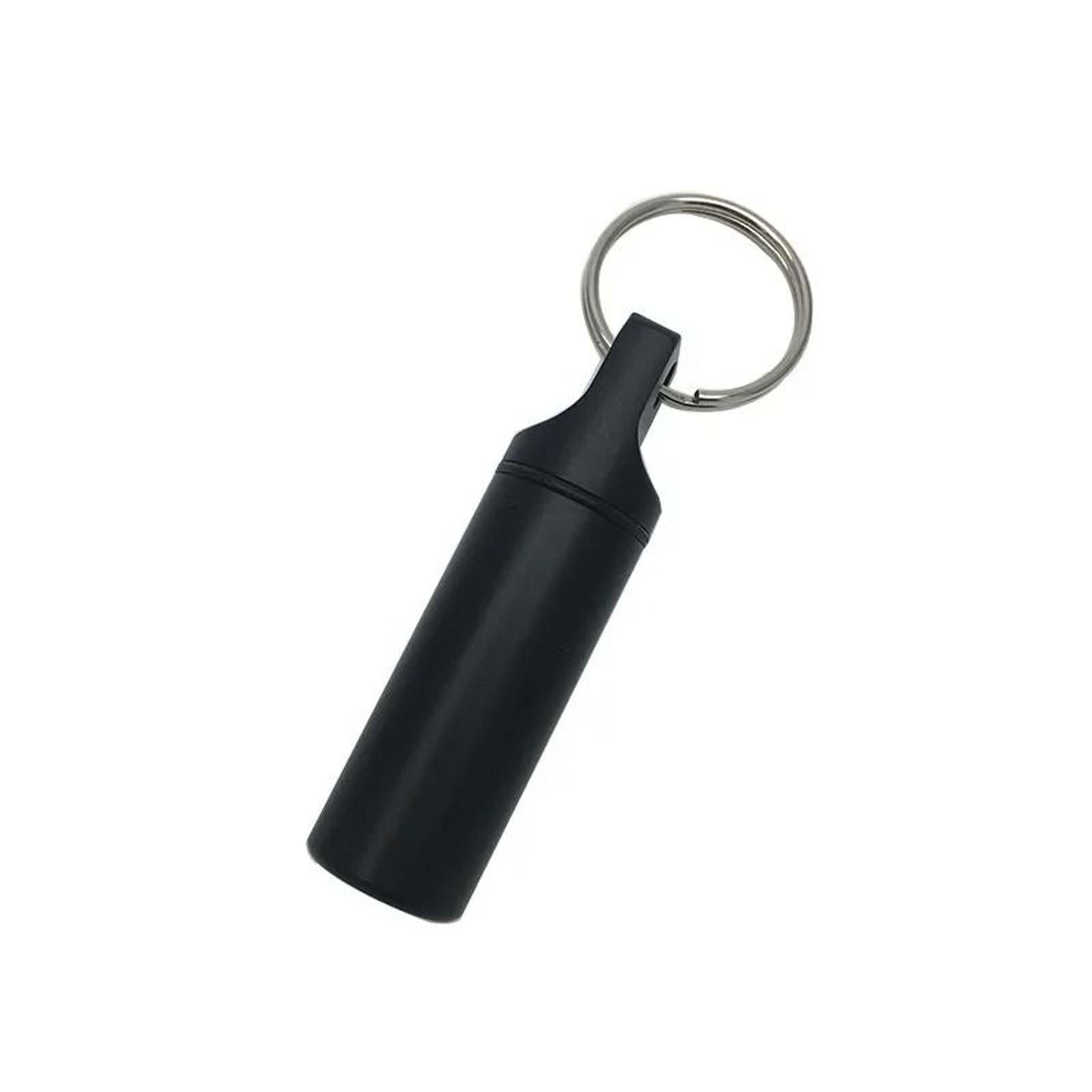 Aluminum Waterproof Pill Box Case With Keychain 4