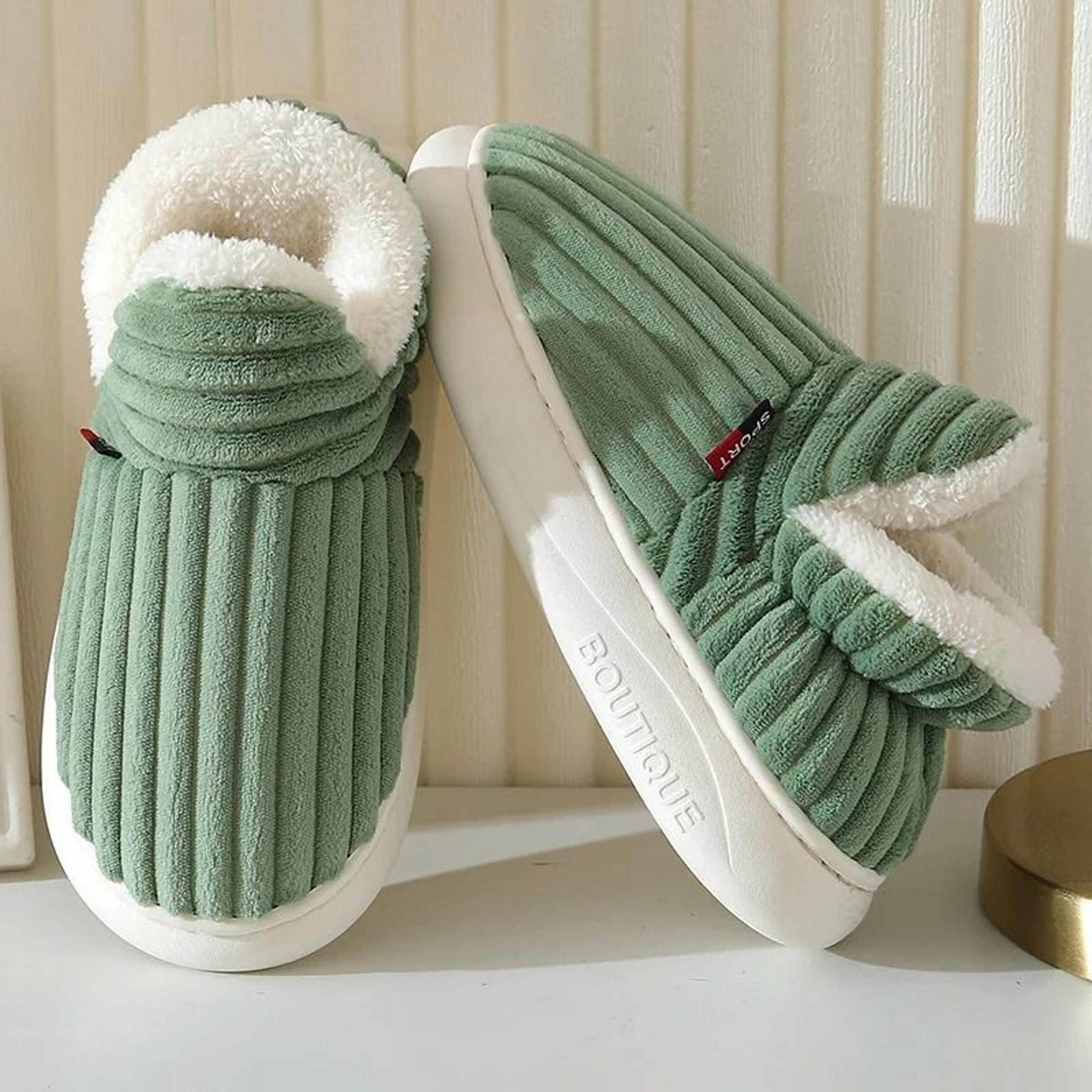 Shevalues Winter Plush Indoor Cotton Boots 4