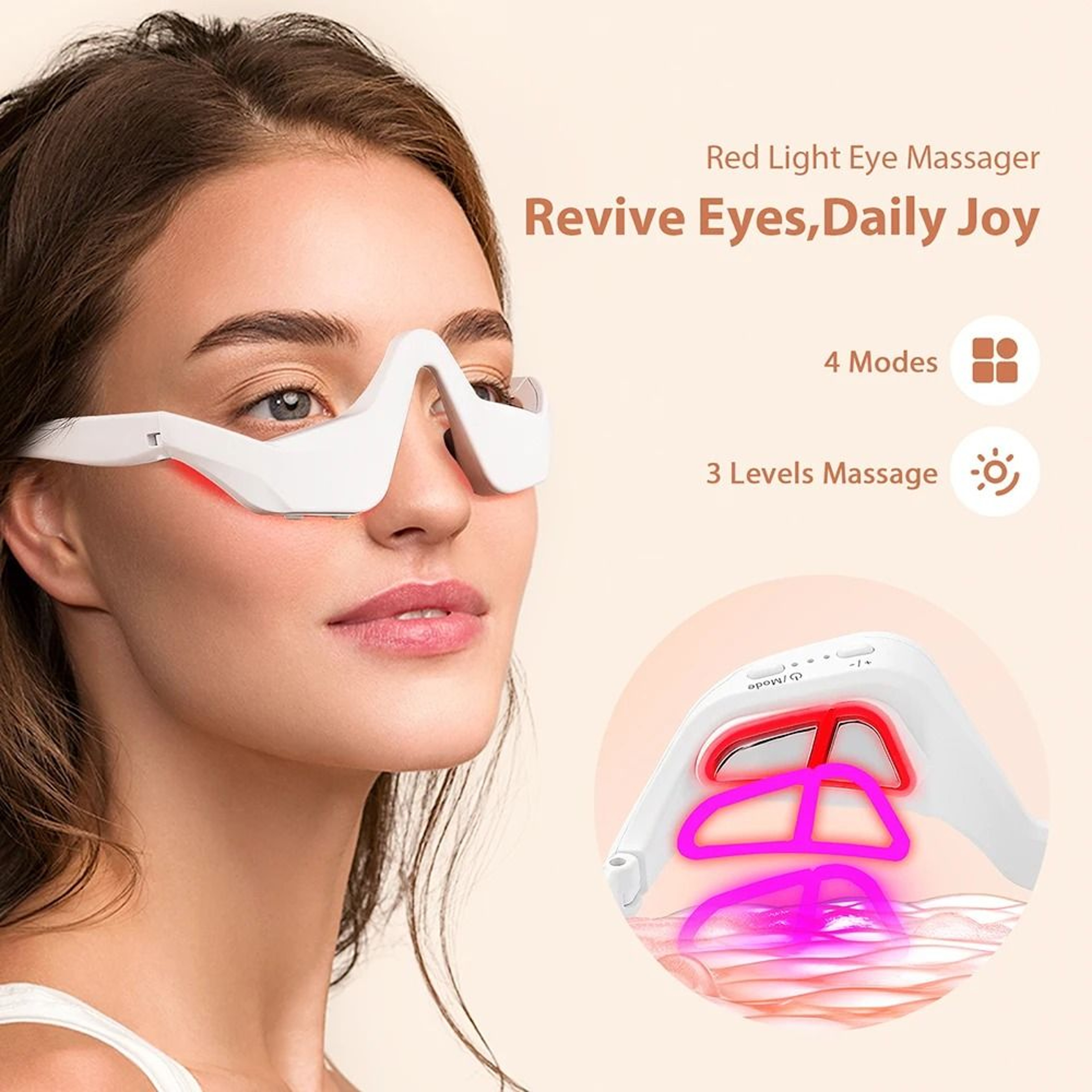 AntiAging EMS  Red Light Eye Massager 0