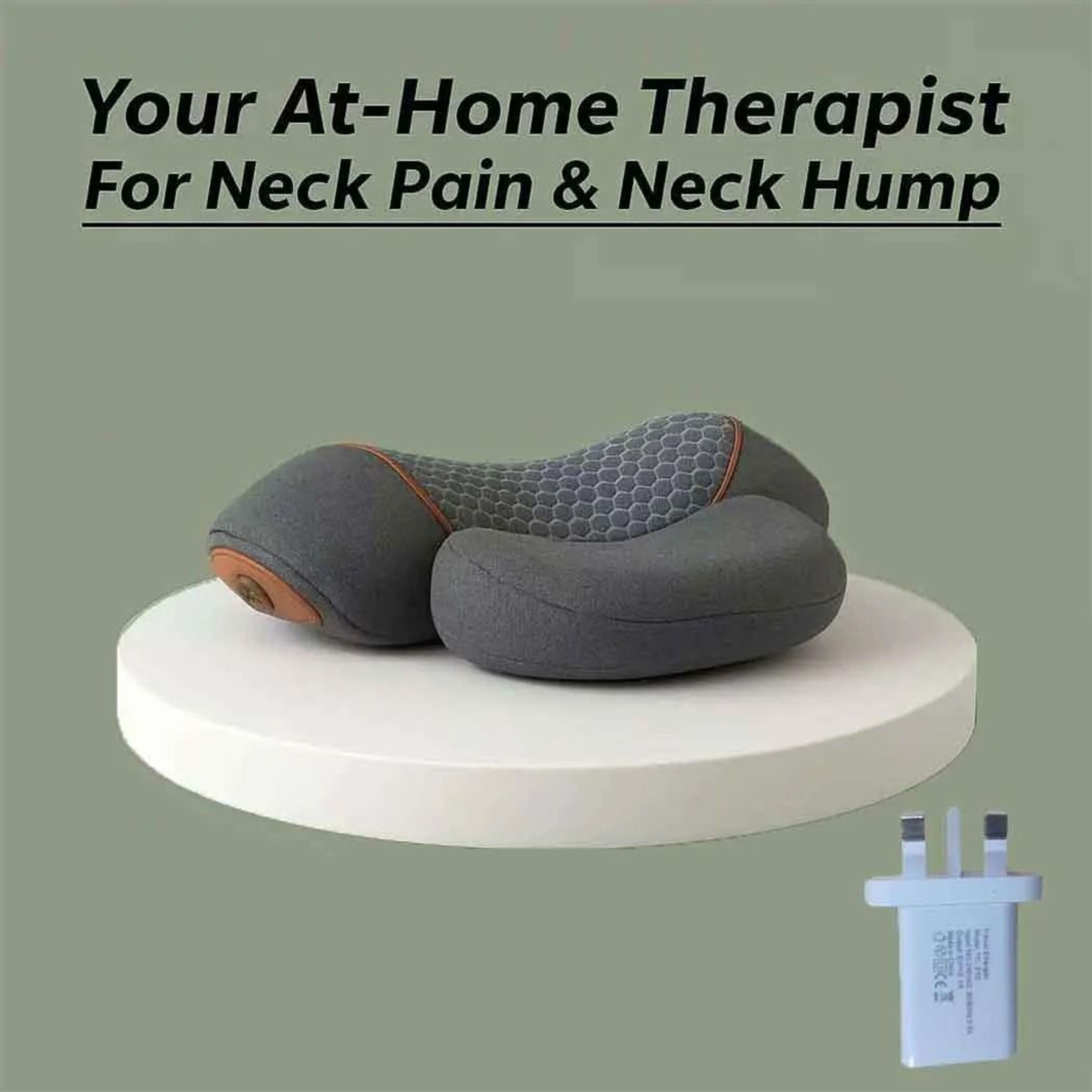 Okayso Electric Neck Massager  Cervical Traction Pillow 8