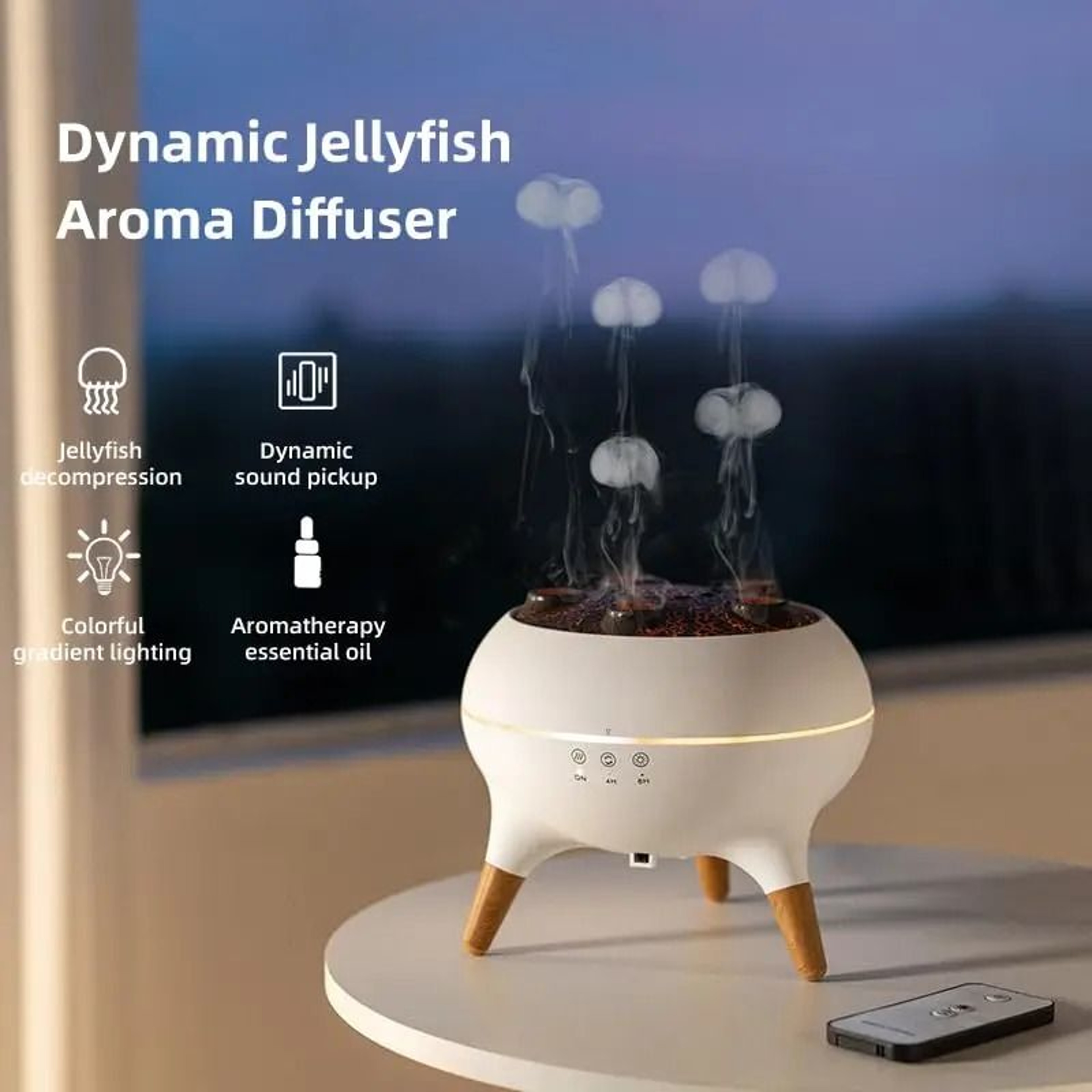 Dynamic Jellyfish Smart Air Humidifier And Diffuser 5