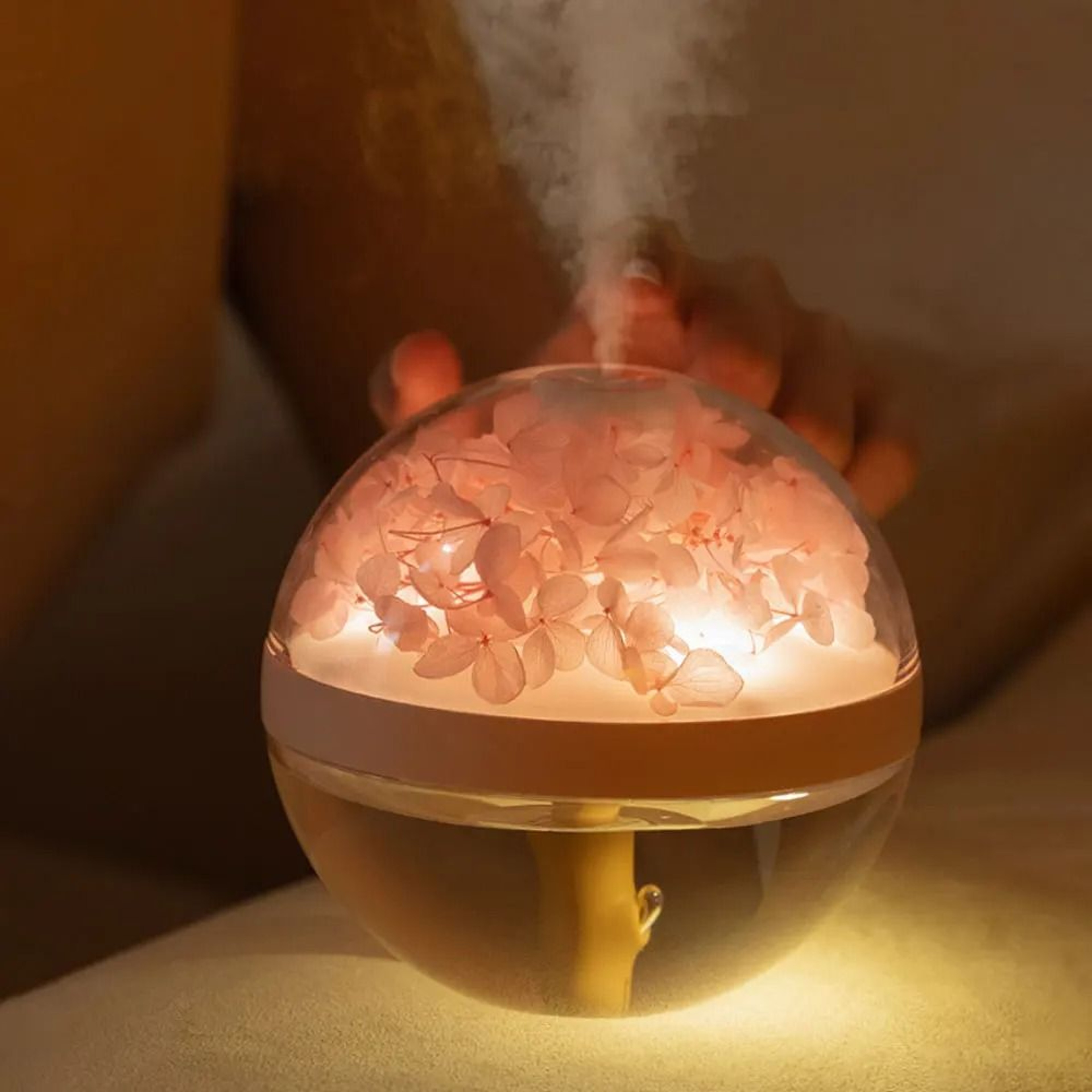 Eternal Flower Humidifier And Atmosphere Night Light 5