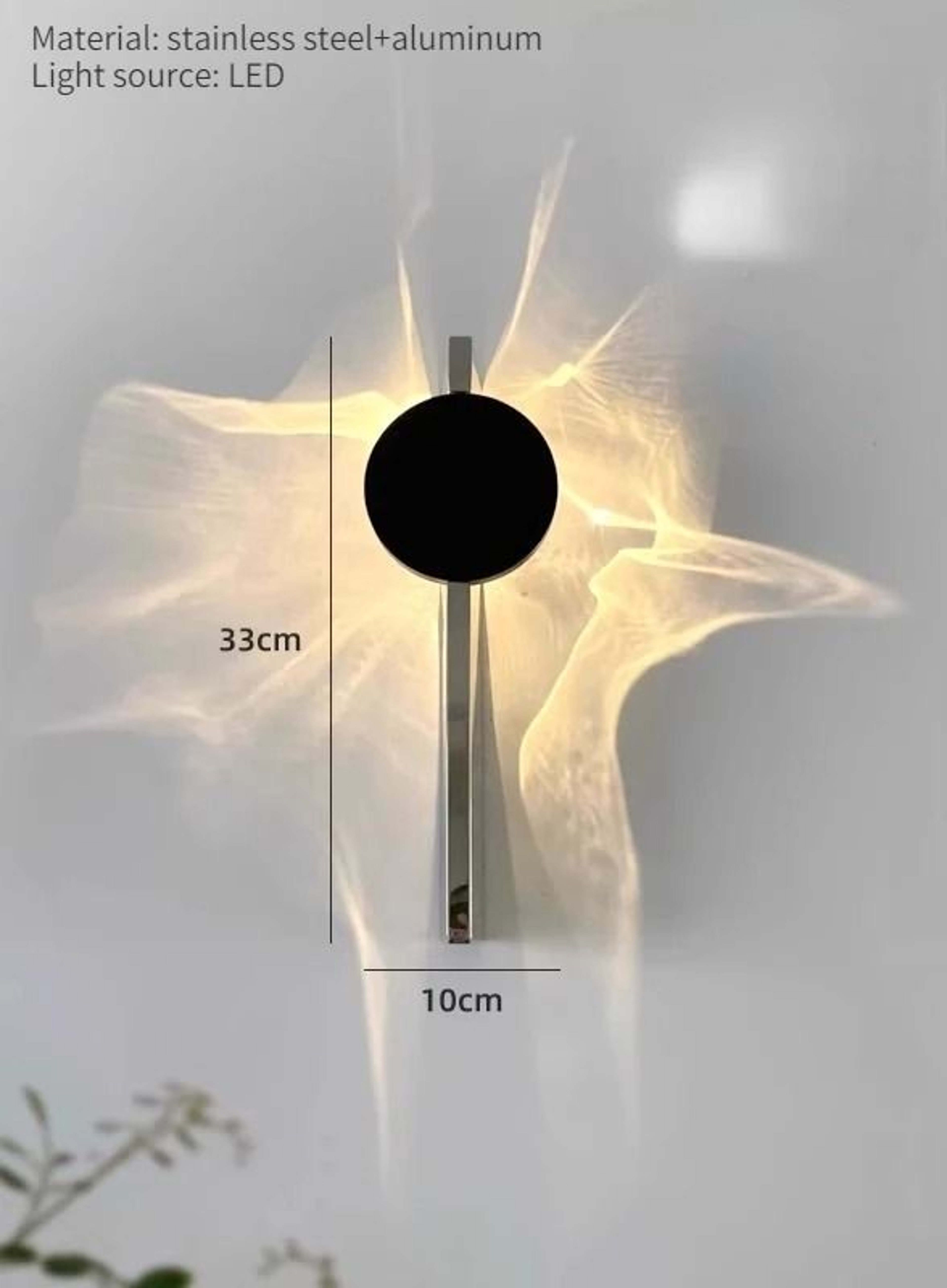 New Luxury Modern Rotating LED Wall Sconce 6