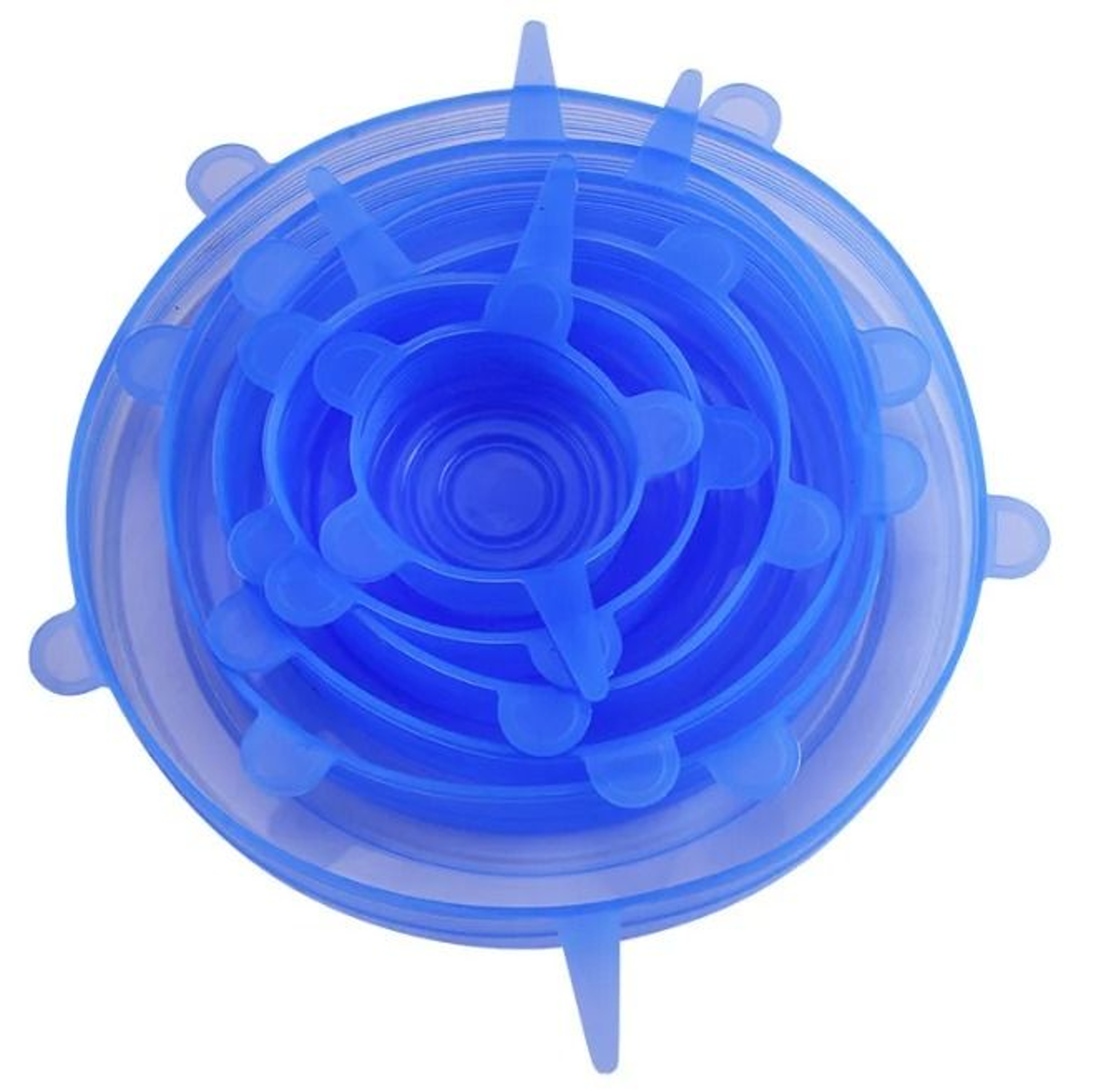 Reusable Food Grade Silicone Stretch Lids 6 Piece Set 8