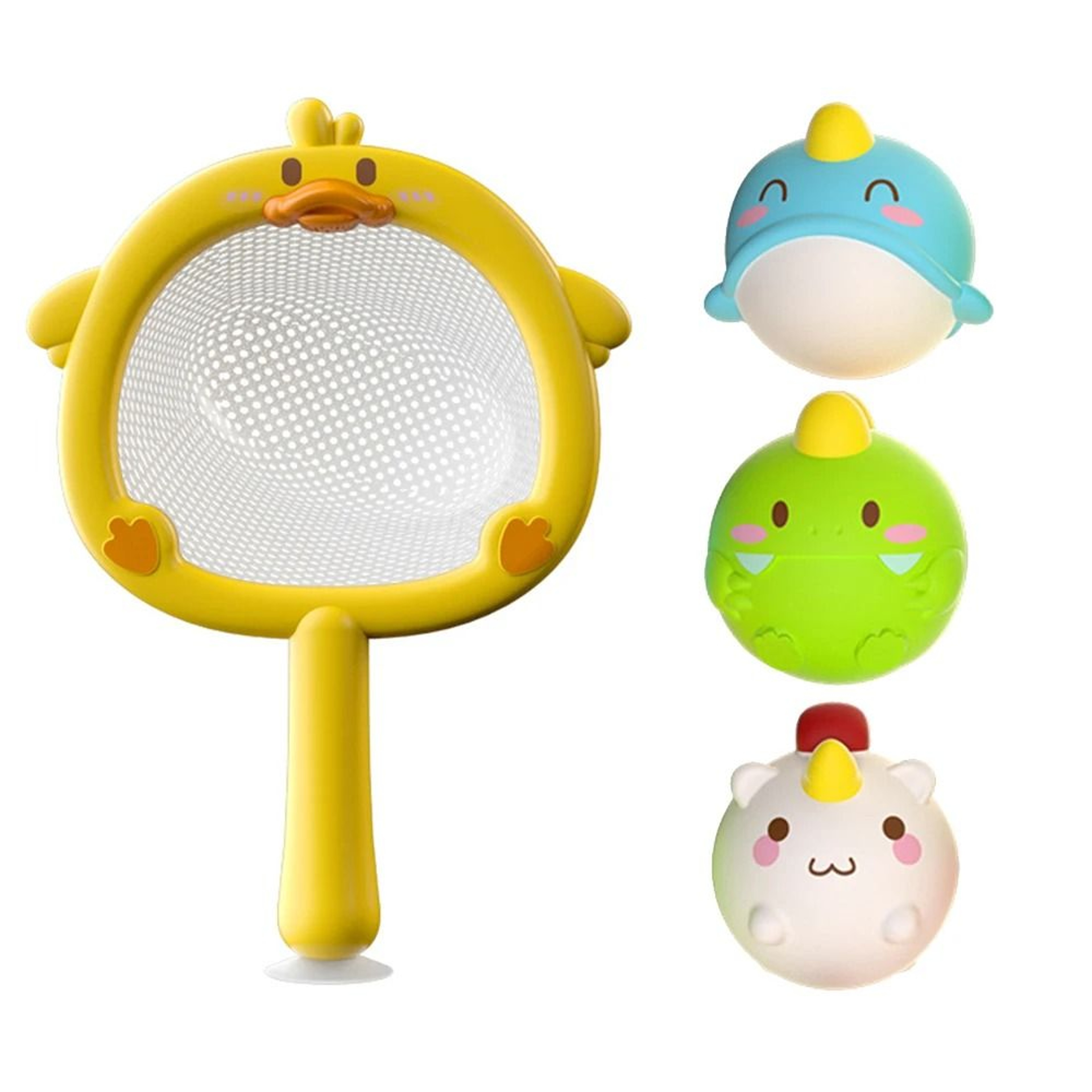 Luminous LED Animal Bath Toy With Water Induction 13