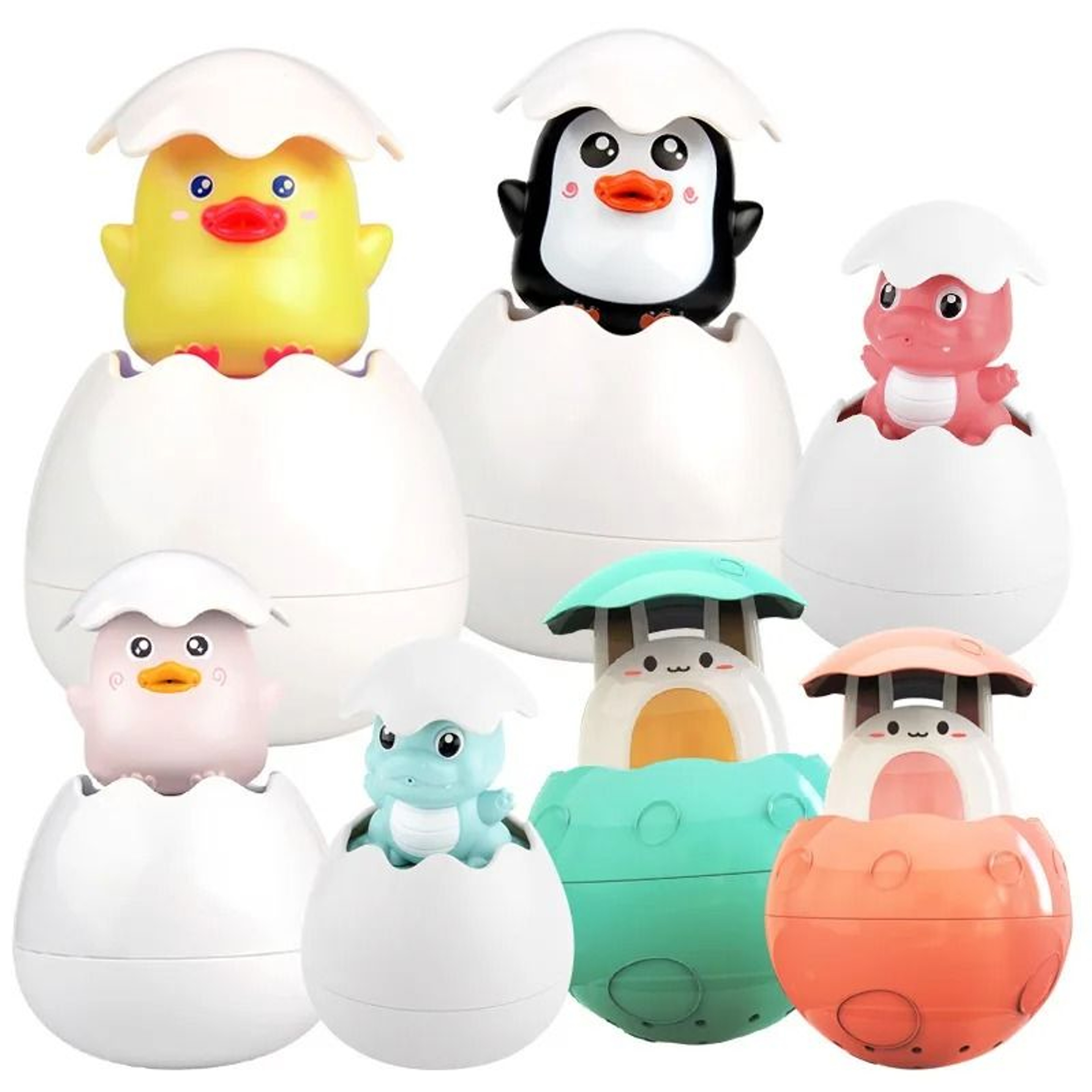 Hatching Egg Water Spray Bath Toy 0