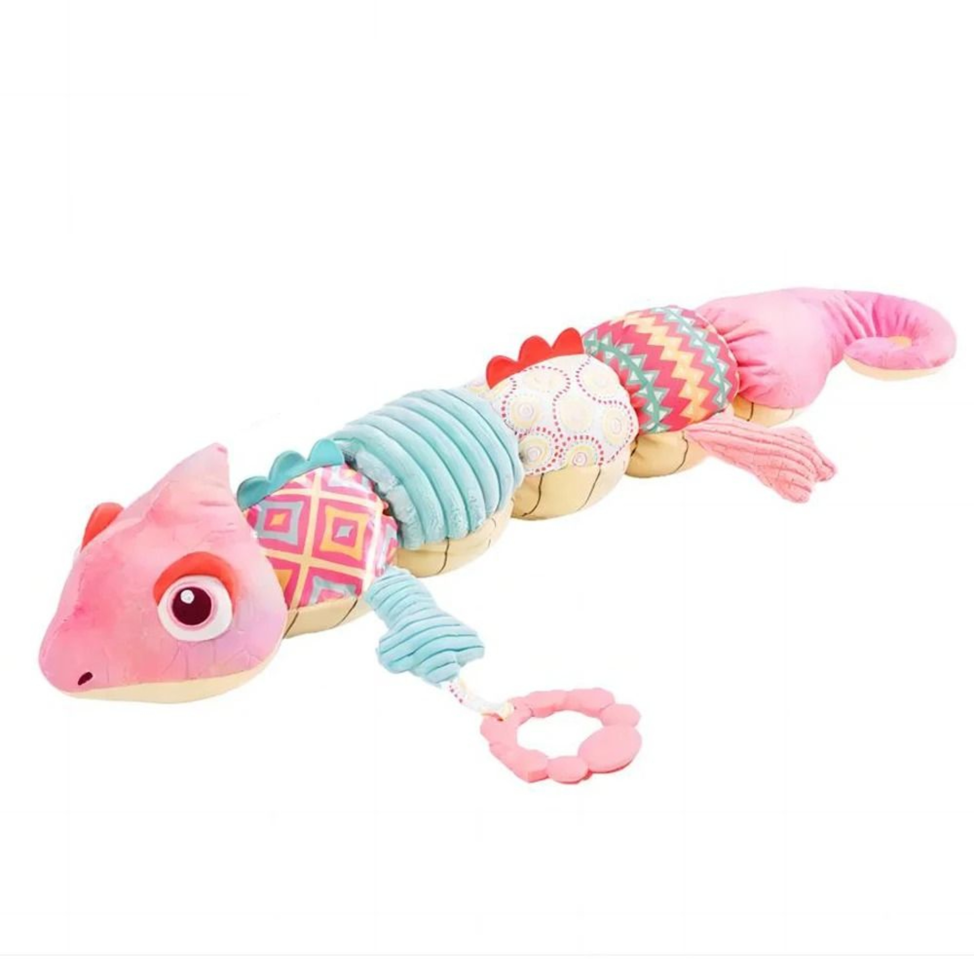 Musical Stuffed Animal Tummy Time Toy With Ruler Design 8