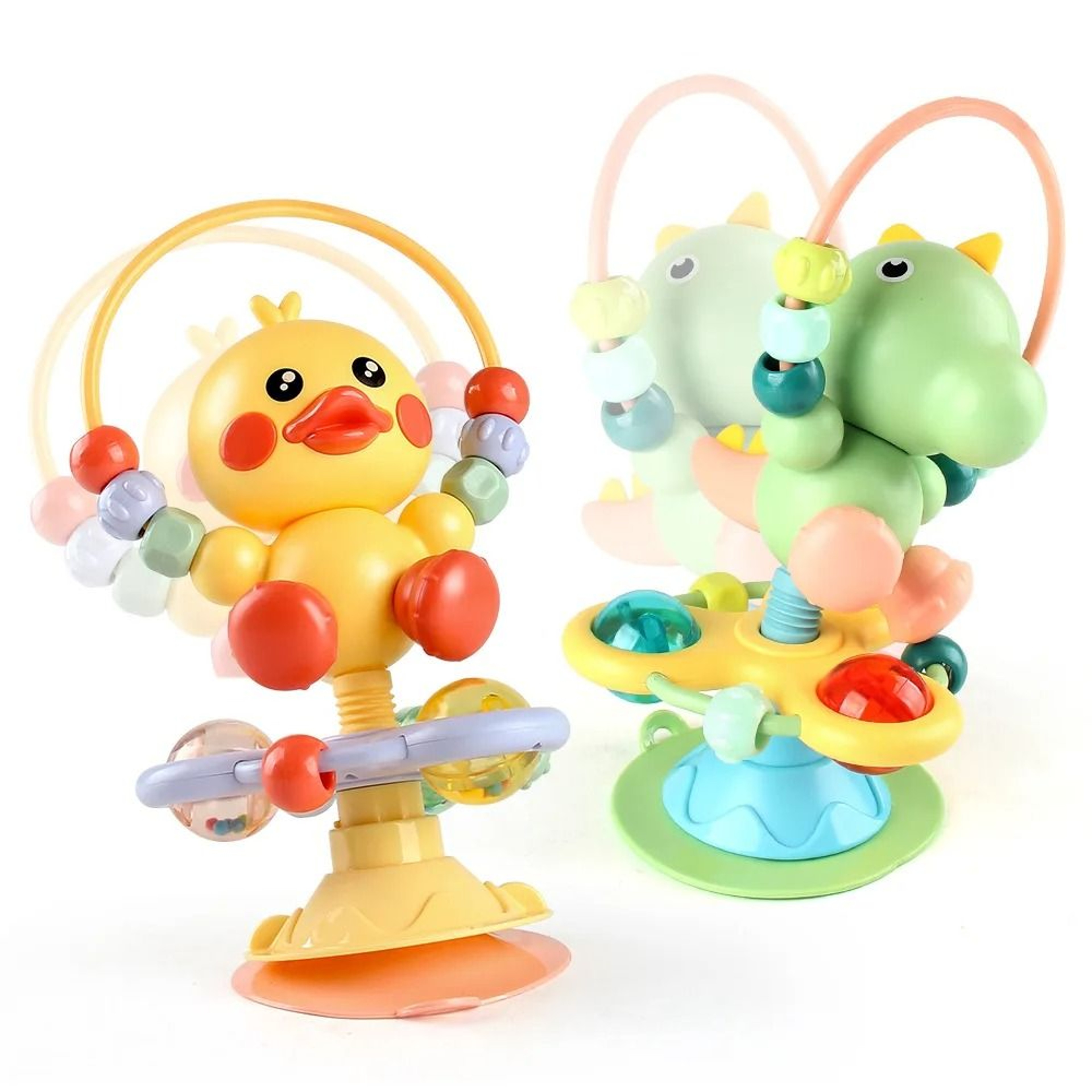 Baby Cartoon Interactive Suction Cup Tray Toy 2