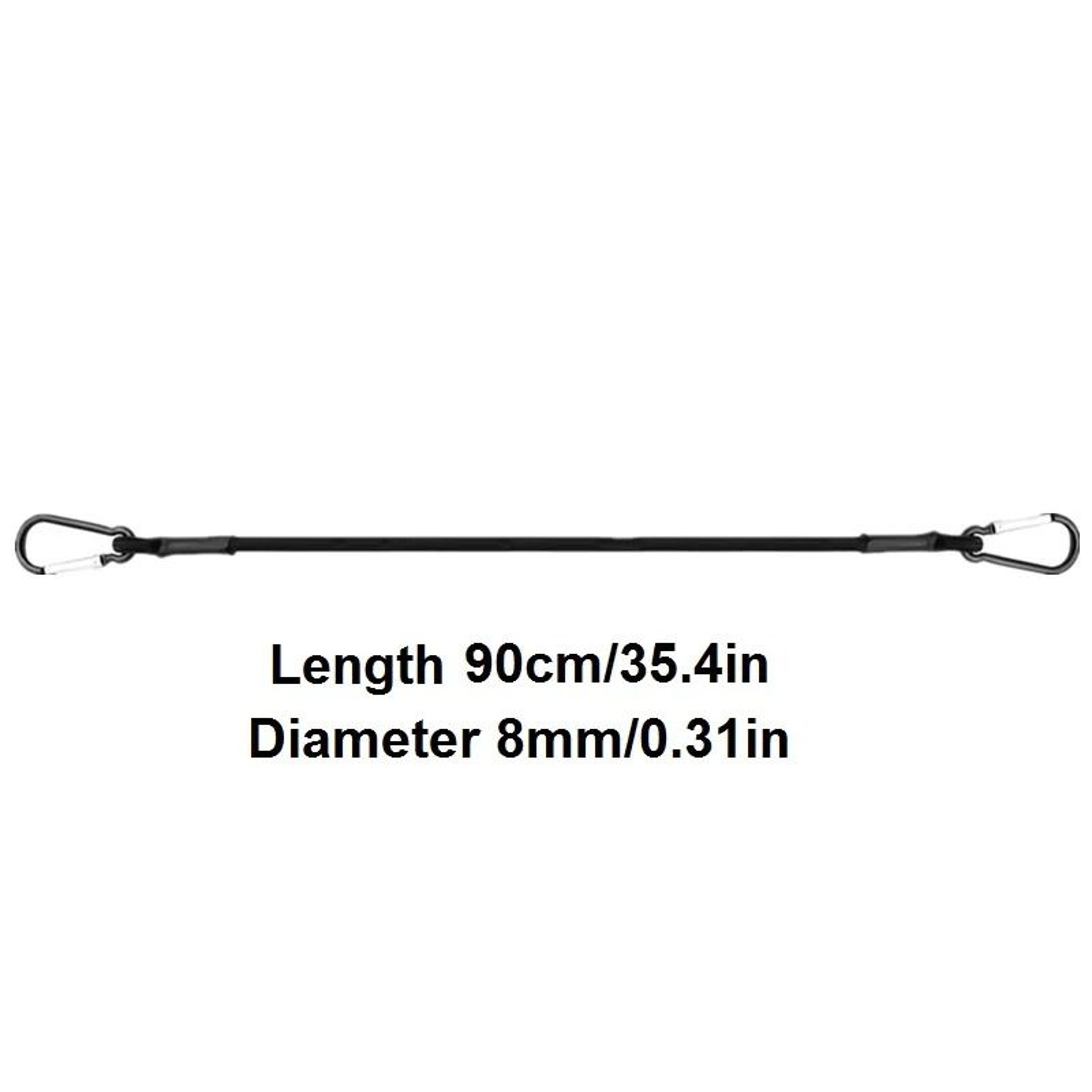 Multipurpose Stretch Elastic Bungee Cords With Hooks 7