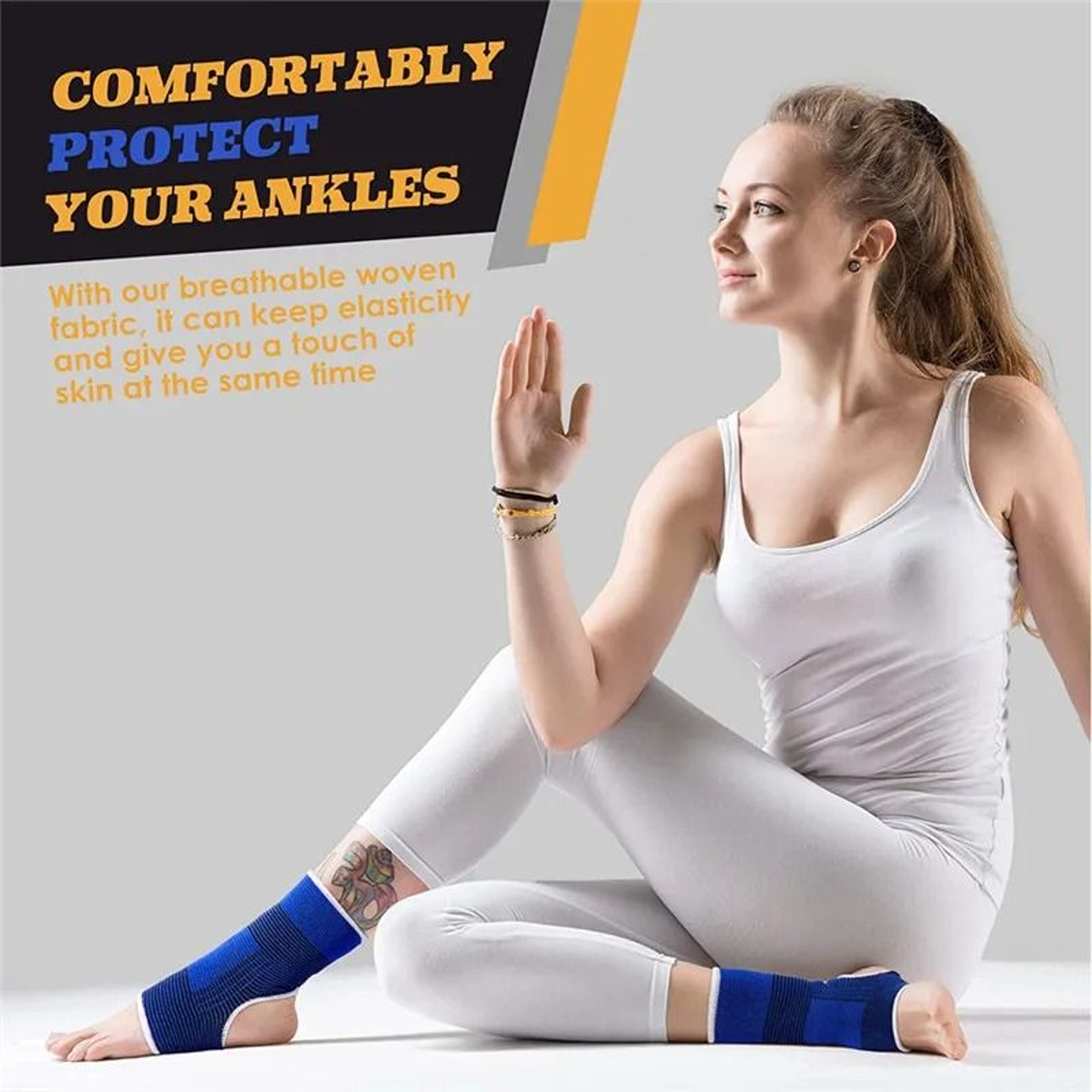 Elastic Ankle Support  Protection Bandage 3