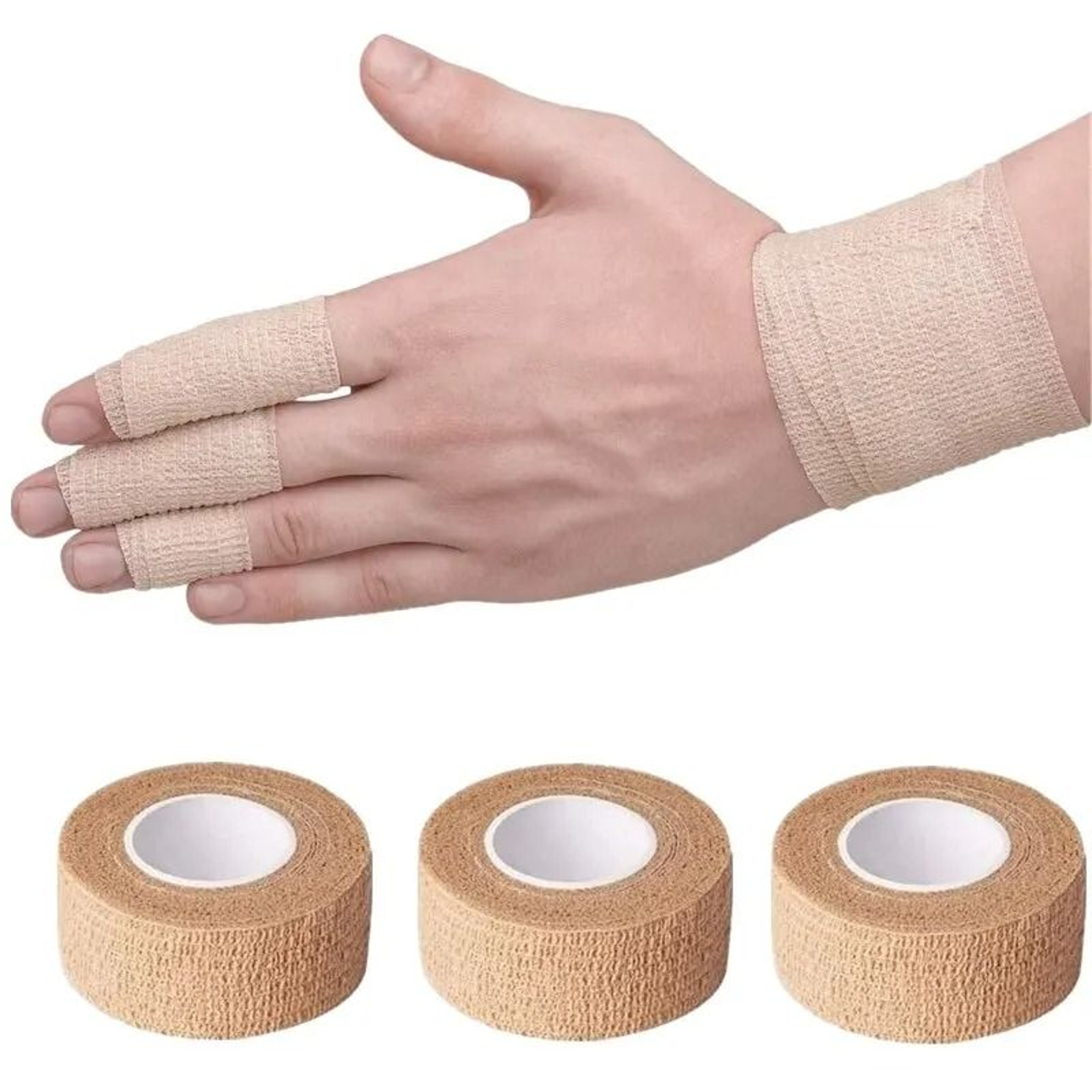 Disposable SelfAdhesive Elastic Bandage 3 Pcs Set 0