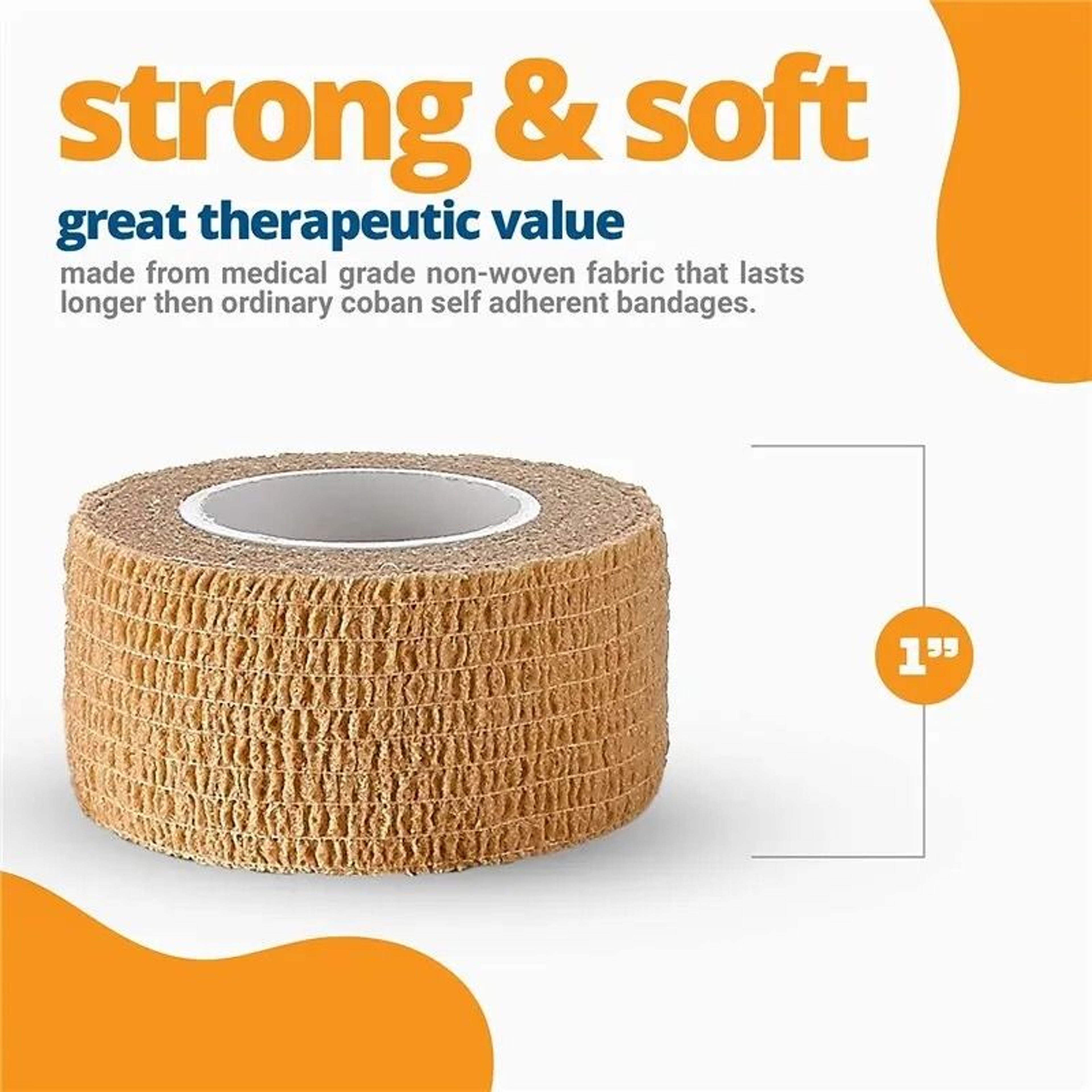 Disposable SelfAdhesive Elastic Bandage 3 Pcs Set 2
