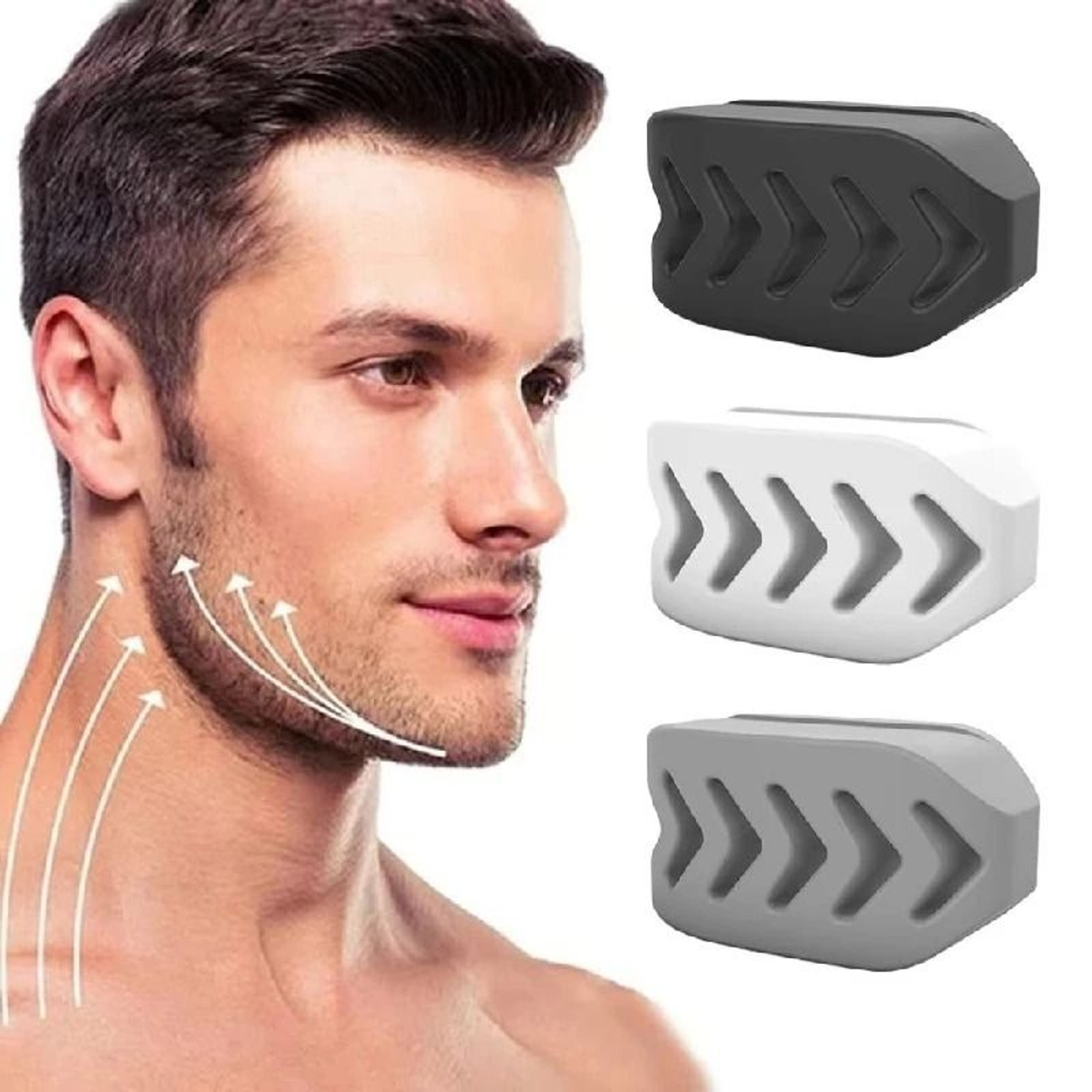 Silicone Jawline Chew Ball Facial Toner 0